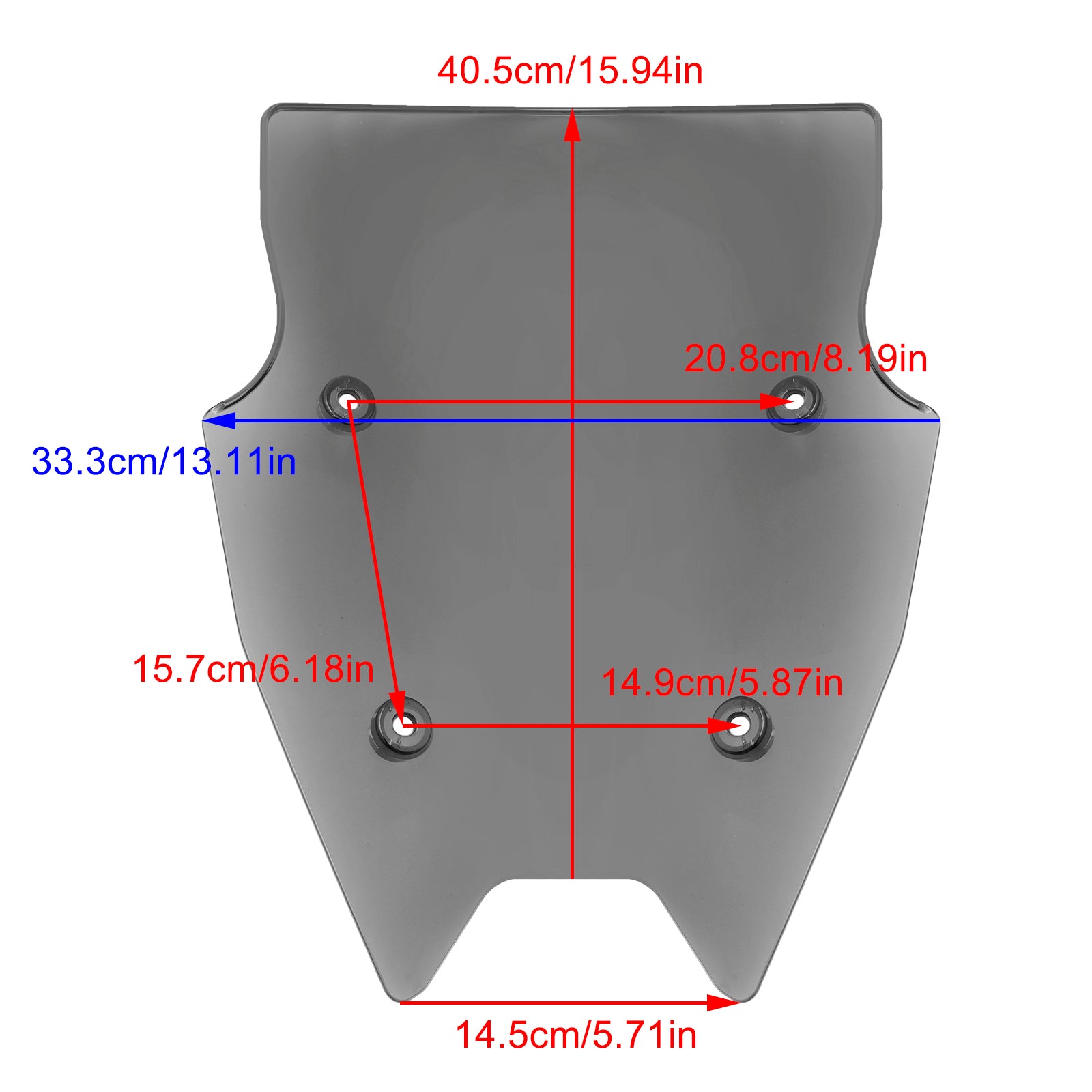 2015-2018 BMW R1200RS Windshield WindScreen