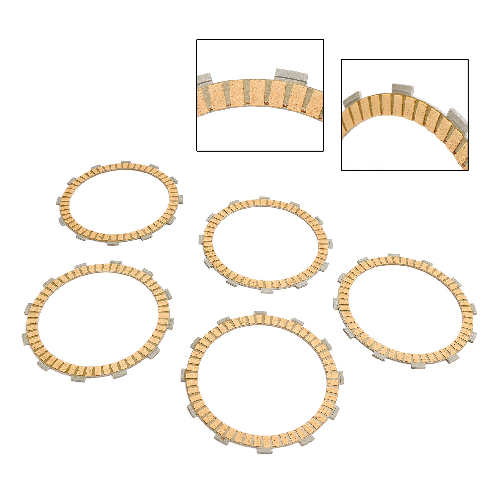 Kit de placa de fricción de embrague apto para Suzuki AN650 Burgman 650 2003-2016 21441-24F00