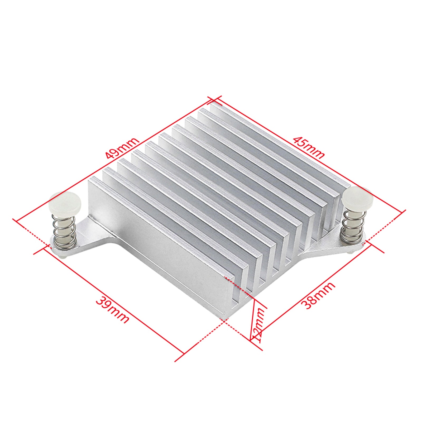 Orange Pi 5 Plus koellichaam Pi 5 Hoge temperatuurbestendigheid CPU-koellichaamkoeling