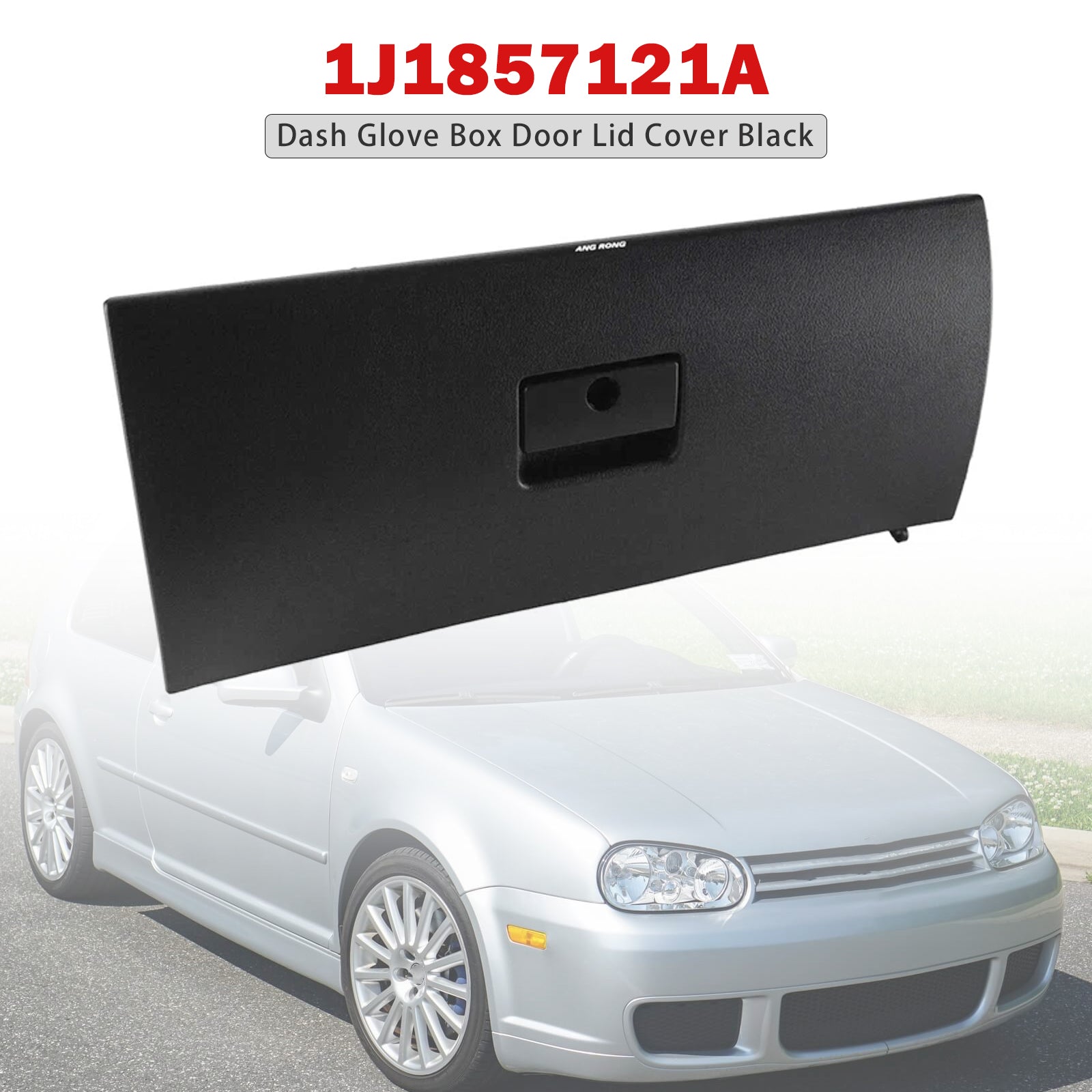 Dash Glove Box Door Lid Cover Black 1J1857121A For VW Golf Late 2002-2005