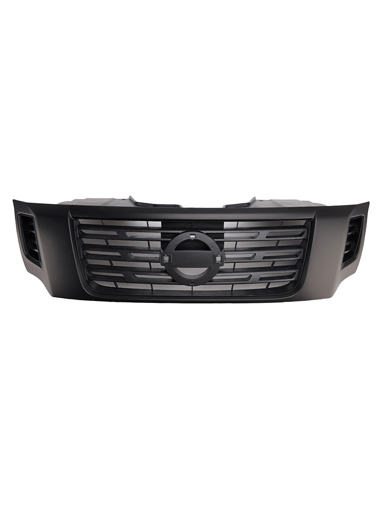 Black Front Bumper Grill Grille Per Nissan Navara NP300 D23 2015-2020