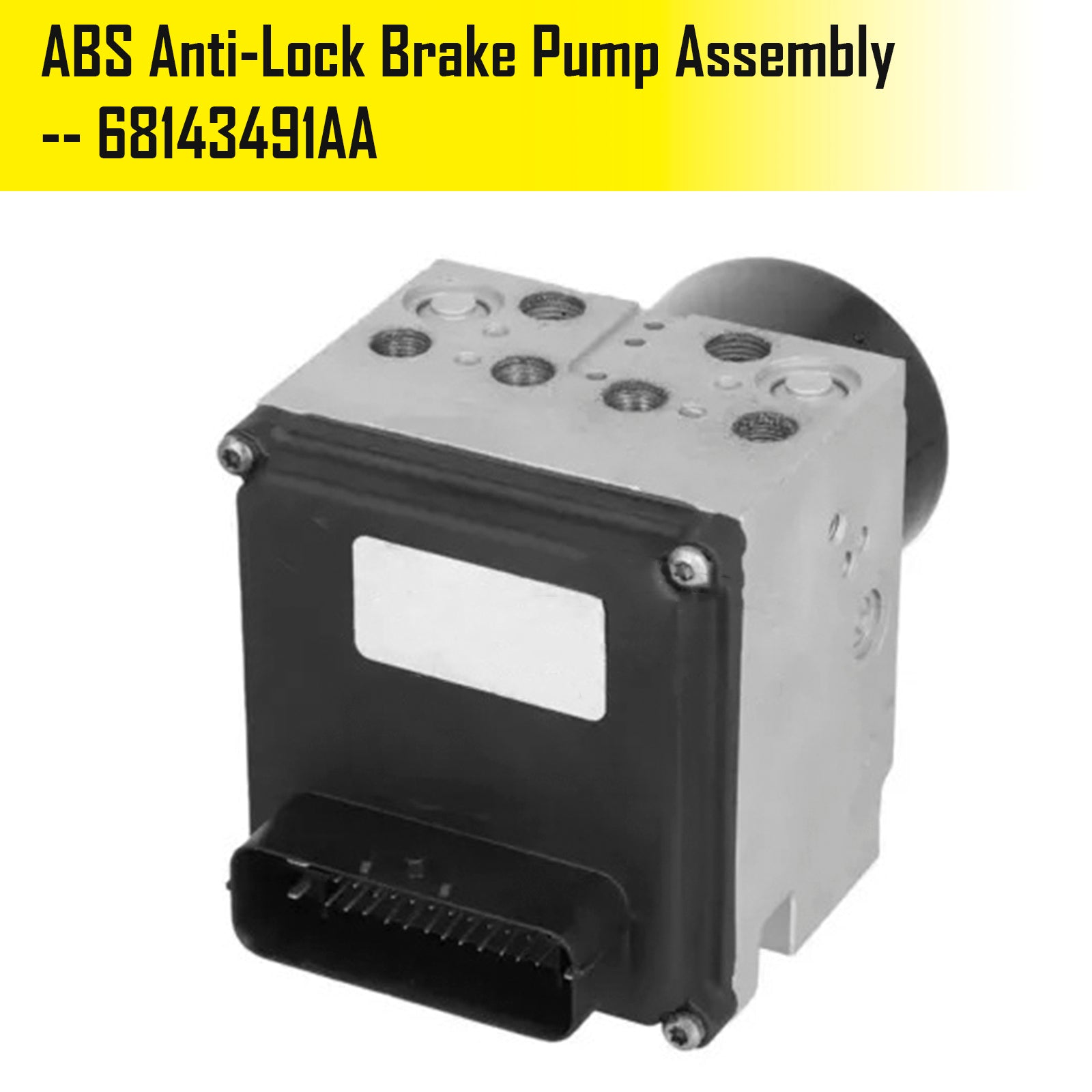 2017-2018 Dodge Ram 2500 3500 ABS Anti-Lock Brake Pump Assembly 68143491AA 68143491AB