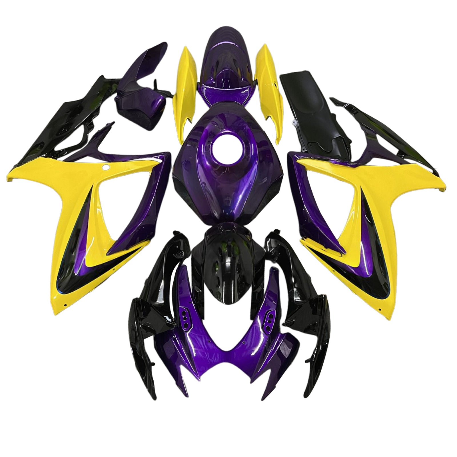 Kad karosérie vstrekovania Plastová ABS pre Suzuki GSXR 600/750 2006-2007 K6