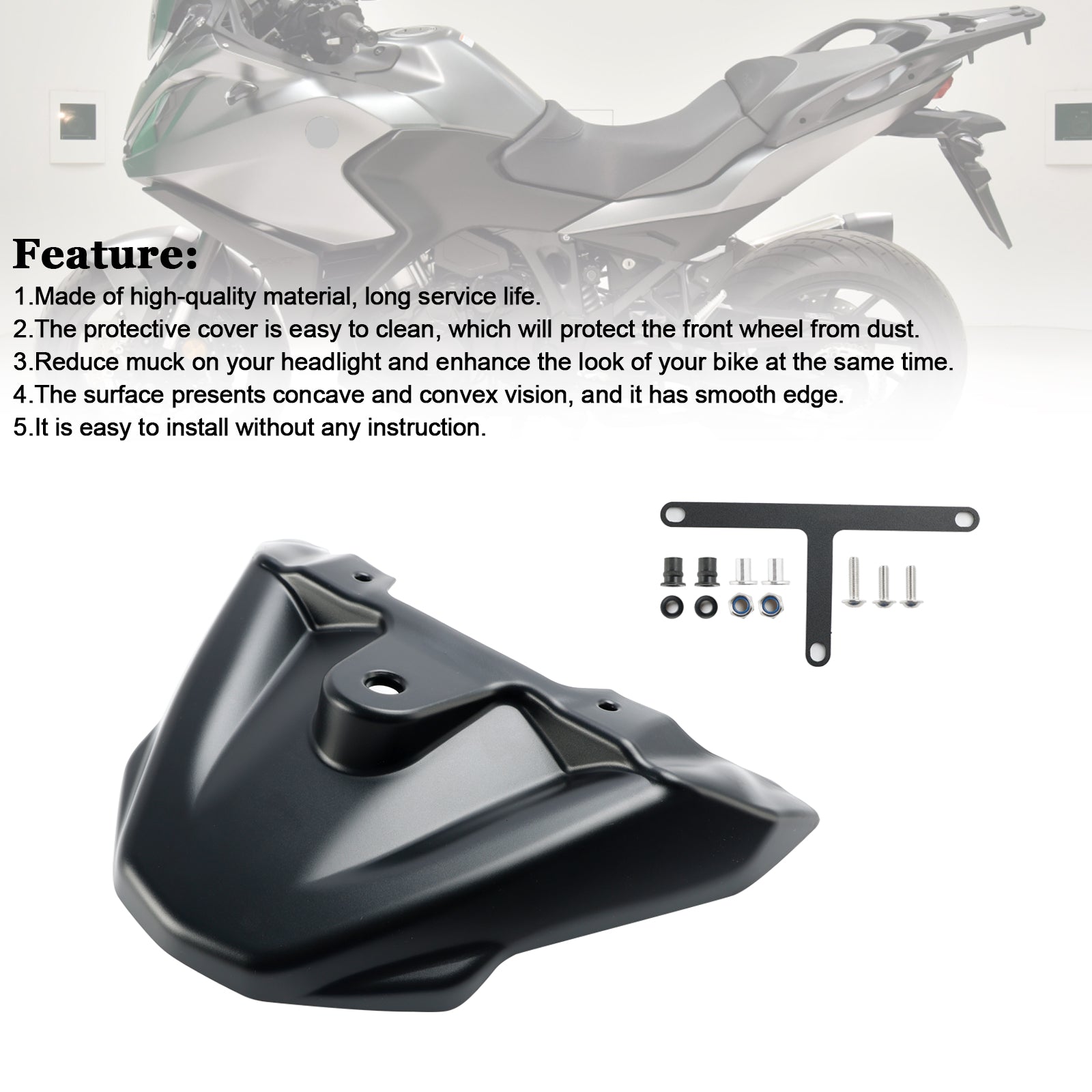 2022-2024 HONDA NT1100 FREME BEAK Extension Nose Panel Fairing