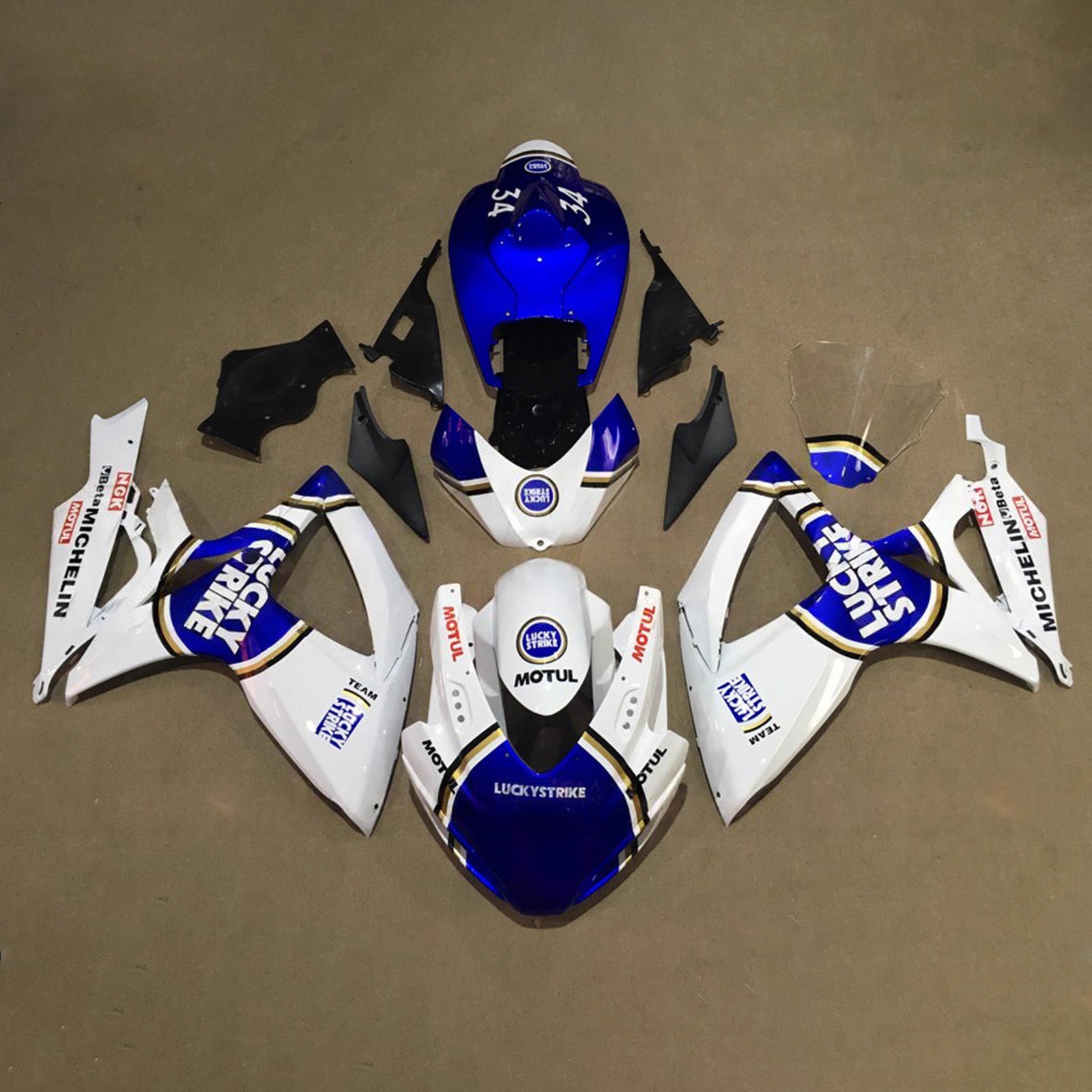 Injection Fairing Kit Bodywork Plastic ABS For Suzuki GSXR 600/750 2006-2007 K6