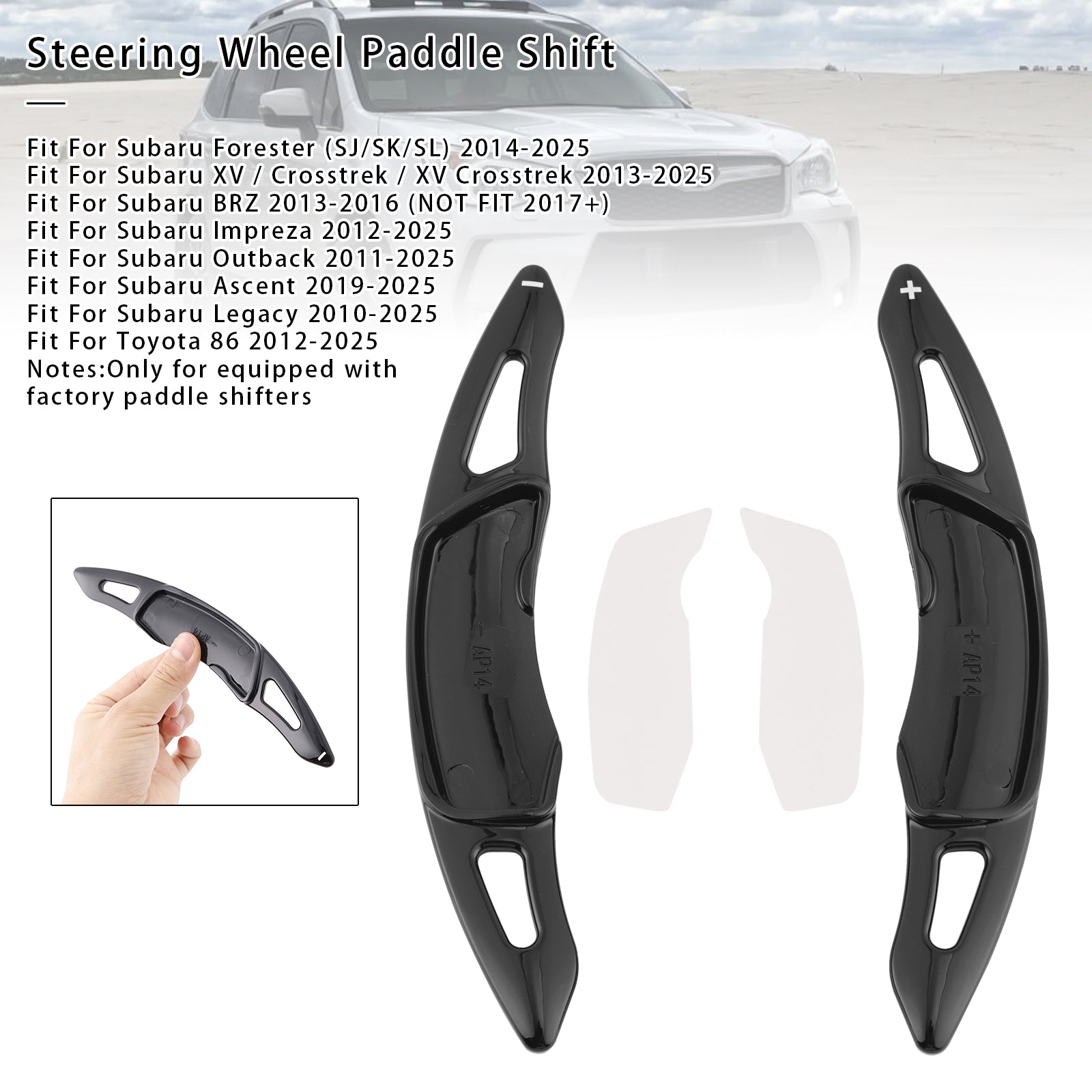 Steering Wheel Paddle Shifter For Subaru Forester Toyota