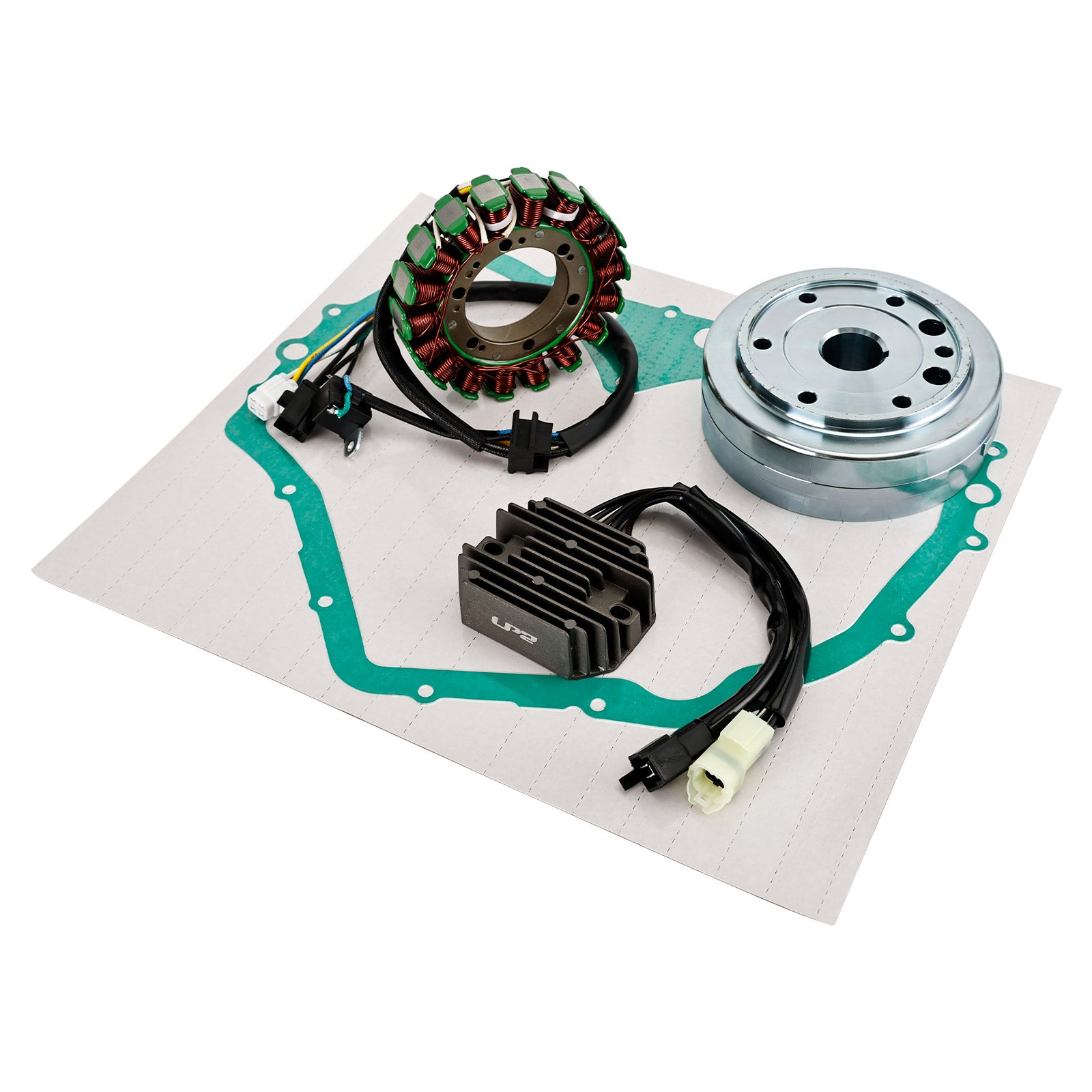 Kit de junta protectora rectificadora, regulador de Rotor, estator, para Arctic Cat 400 ATV 03-08