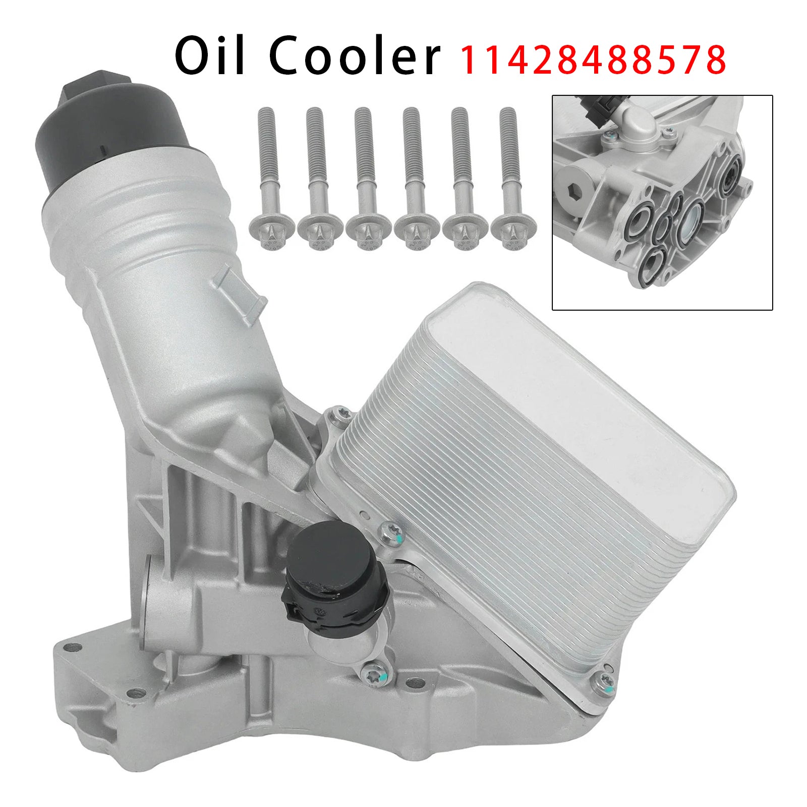 2019-2024 For BMW 8 Series G15,F92 840i 3.0L Coupe Oil Cooler 11428488578