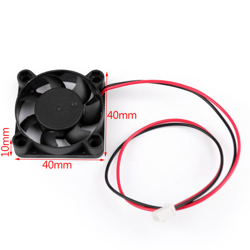 Ventilateur sans balais refroidisseur DC 40x40x10mm 0,15A 0,1A 12/24V 4010s