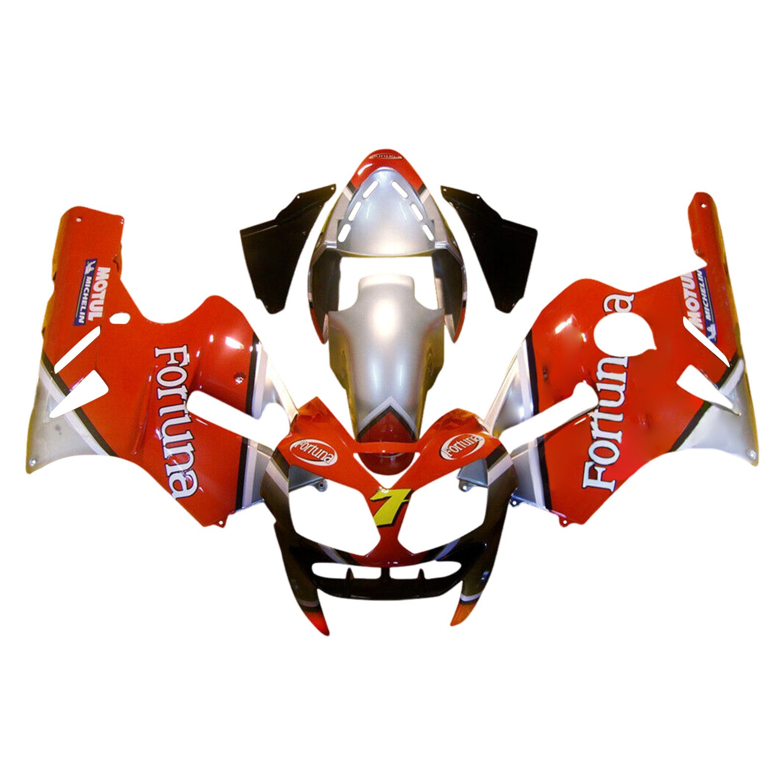 2002-2005 KAWASAKI ZX12R Injektionsmässa Kit Bodywork Plastic ABS