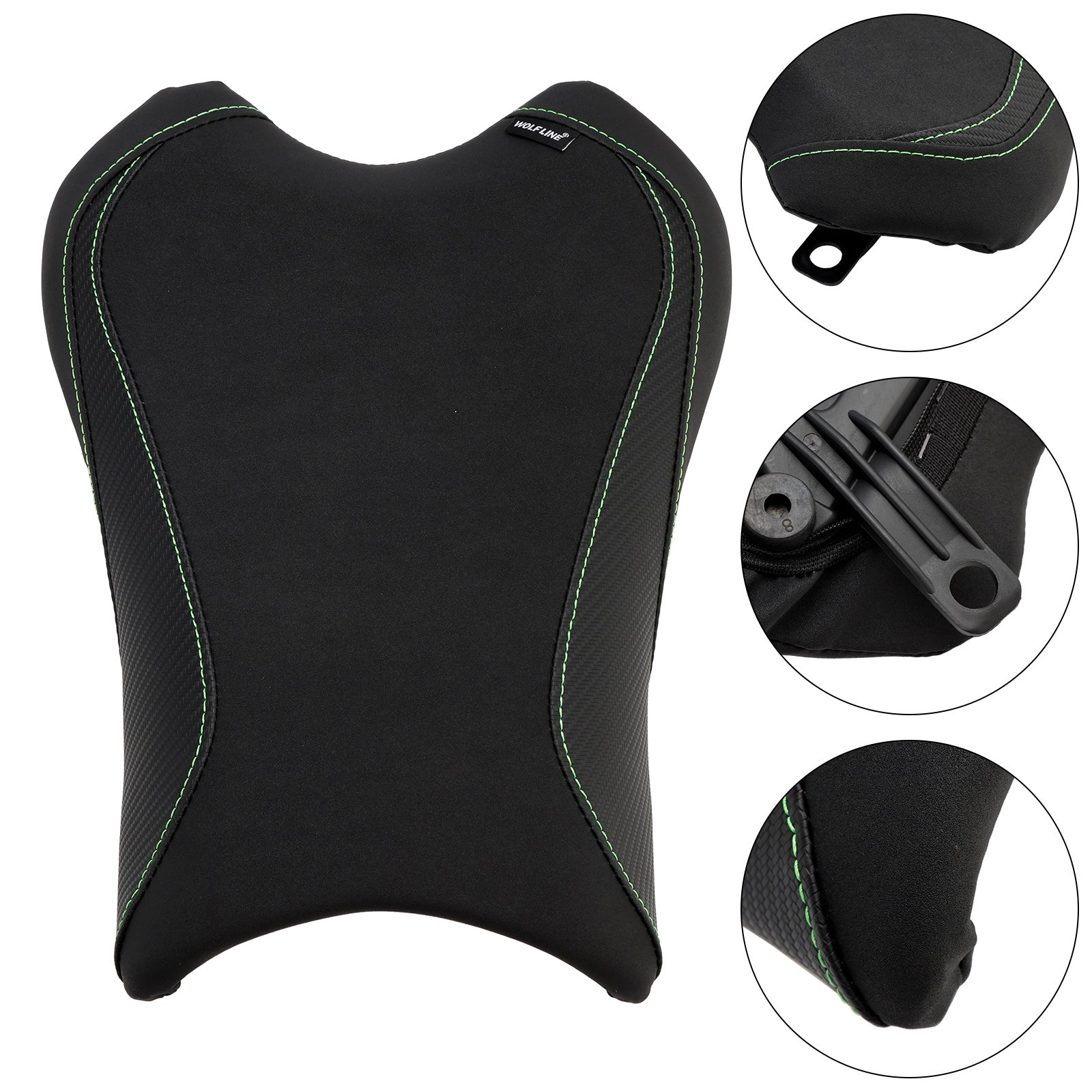 2021-2023 Kawasaki Zx-10R/Rr Coussin de conducteur de siège avant Raider en polyuréthane