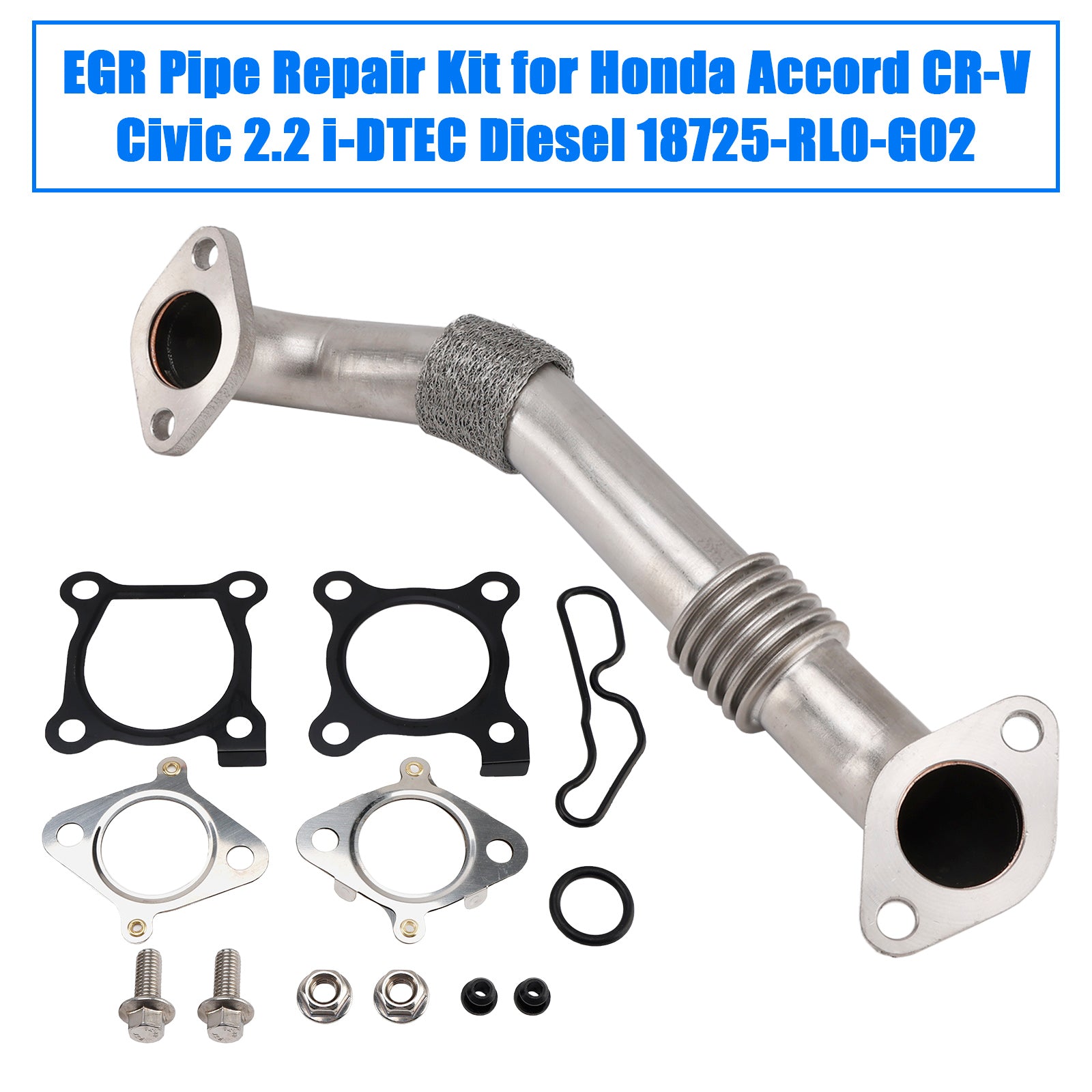 2010-2014 Honda CR-V 2.2 iDTEC EGR Pipe Repair Kit N22B iDTEC Engines 18725-RL0-G02