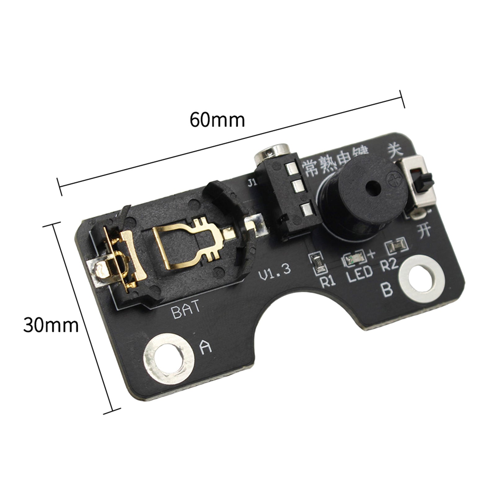 Morse kód CW Transmission Trainer Key Key Zvukové svetlo Obvod pre ručný kľúč