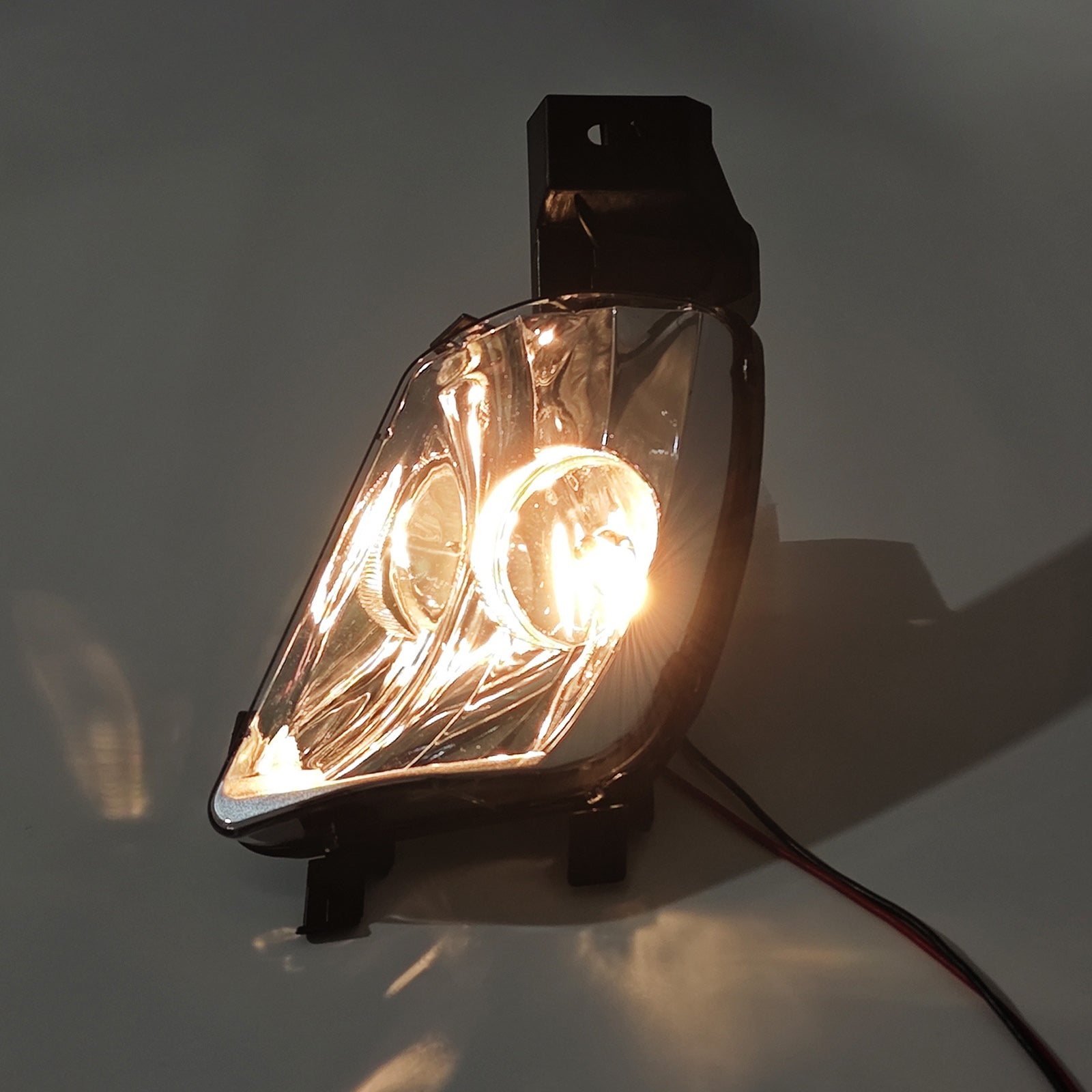 Front Left Fog Light Cover With Bulb For Peugeot 308 CC 4B Hatchback 2007-2014