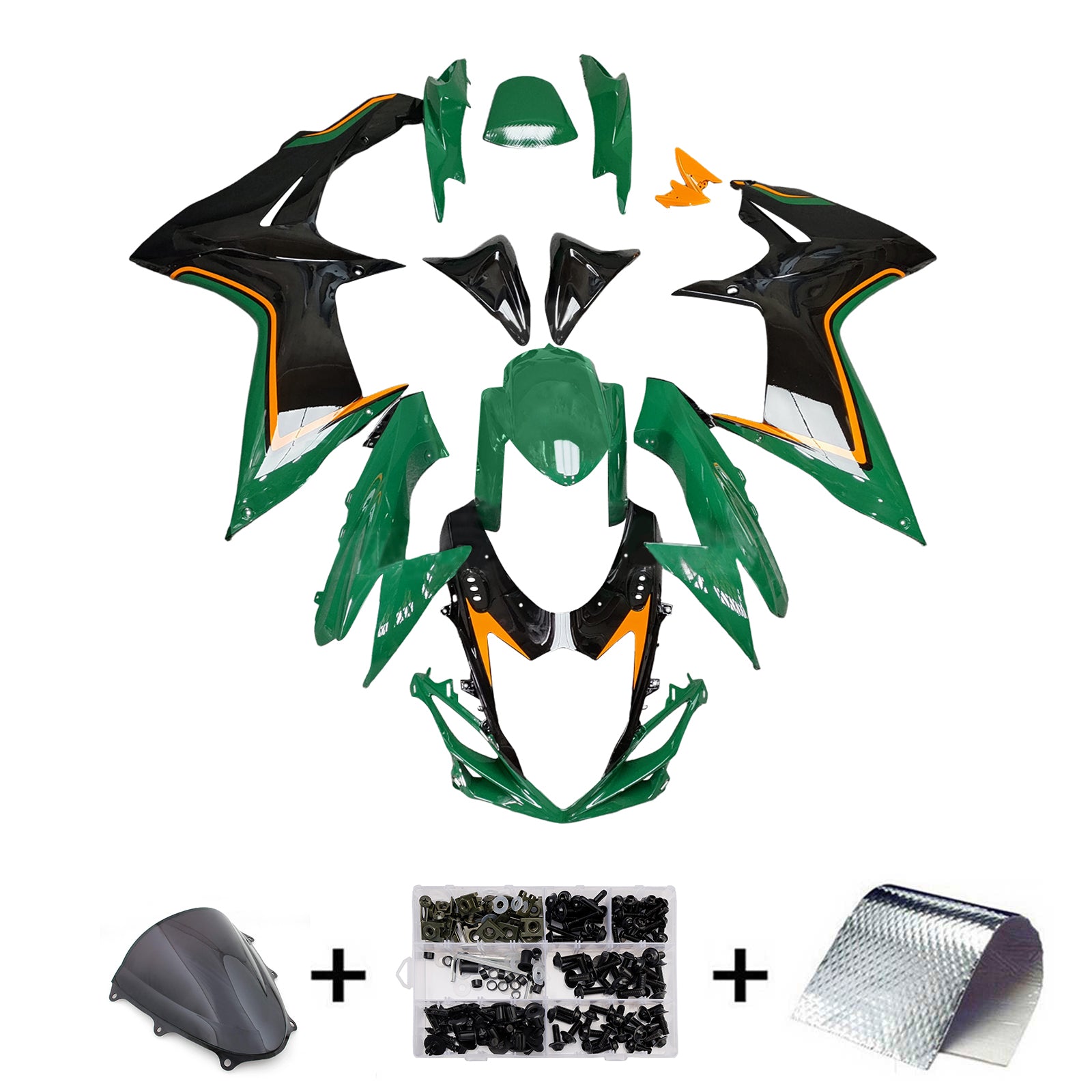 Injection Fairing Kit Bodywork Plastic ABS For Suzuki GSXR 600/750 2011-2025 K11
