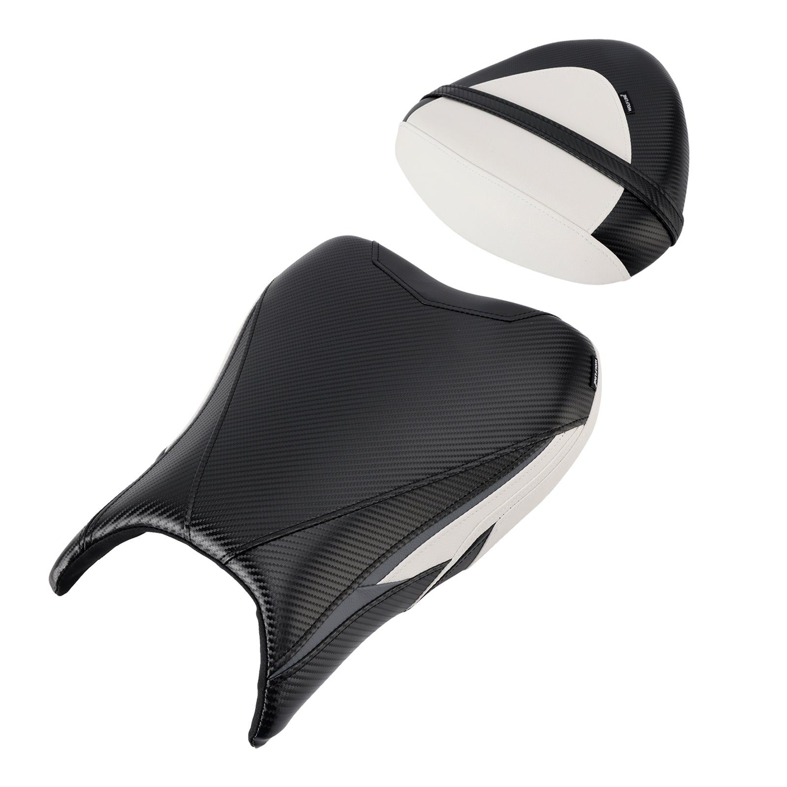 Lower Front W/ Rear Seat Driver Pillion White For Suzuki Hayabusa 1300 22-24