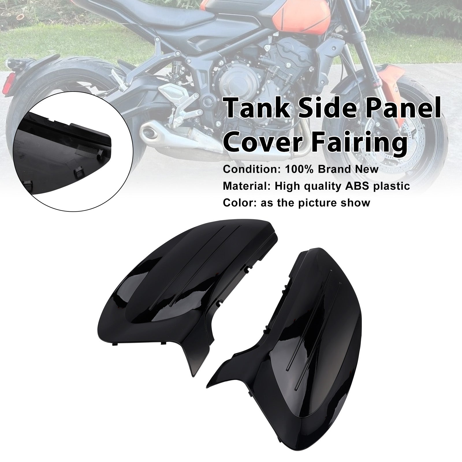 Tank Side Cover Panel Fairing For Trident 660 2022-2025