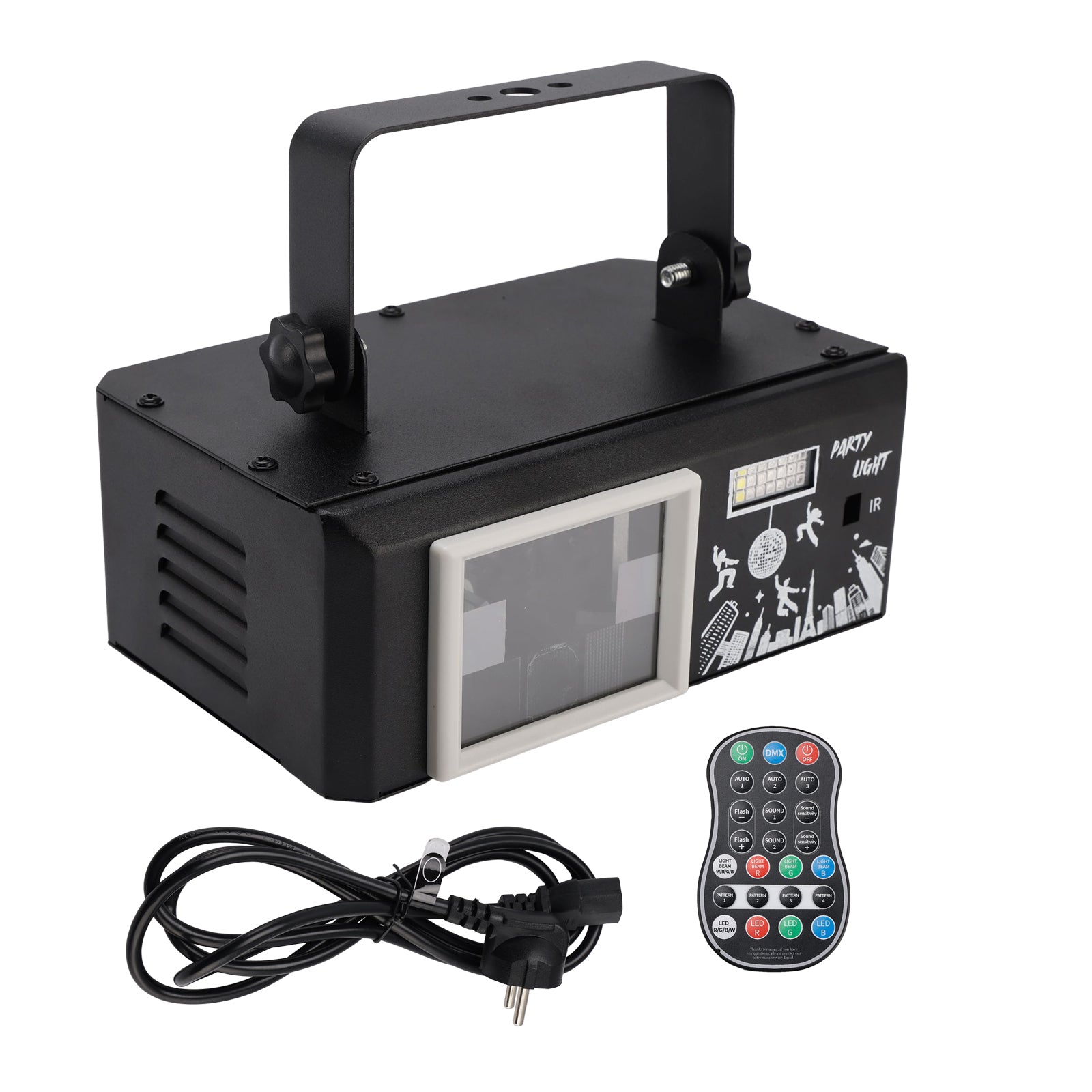 6IN1 Stage Laser Light Disco Party LED UV Stage Lighting System Club Stage Light