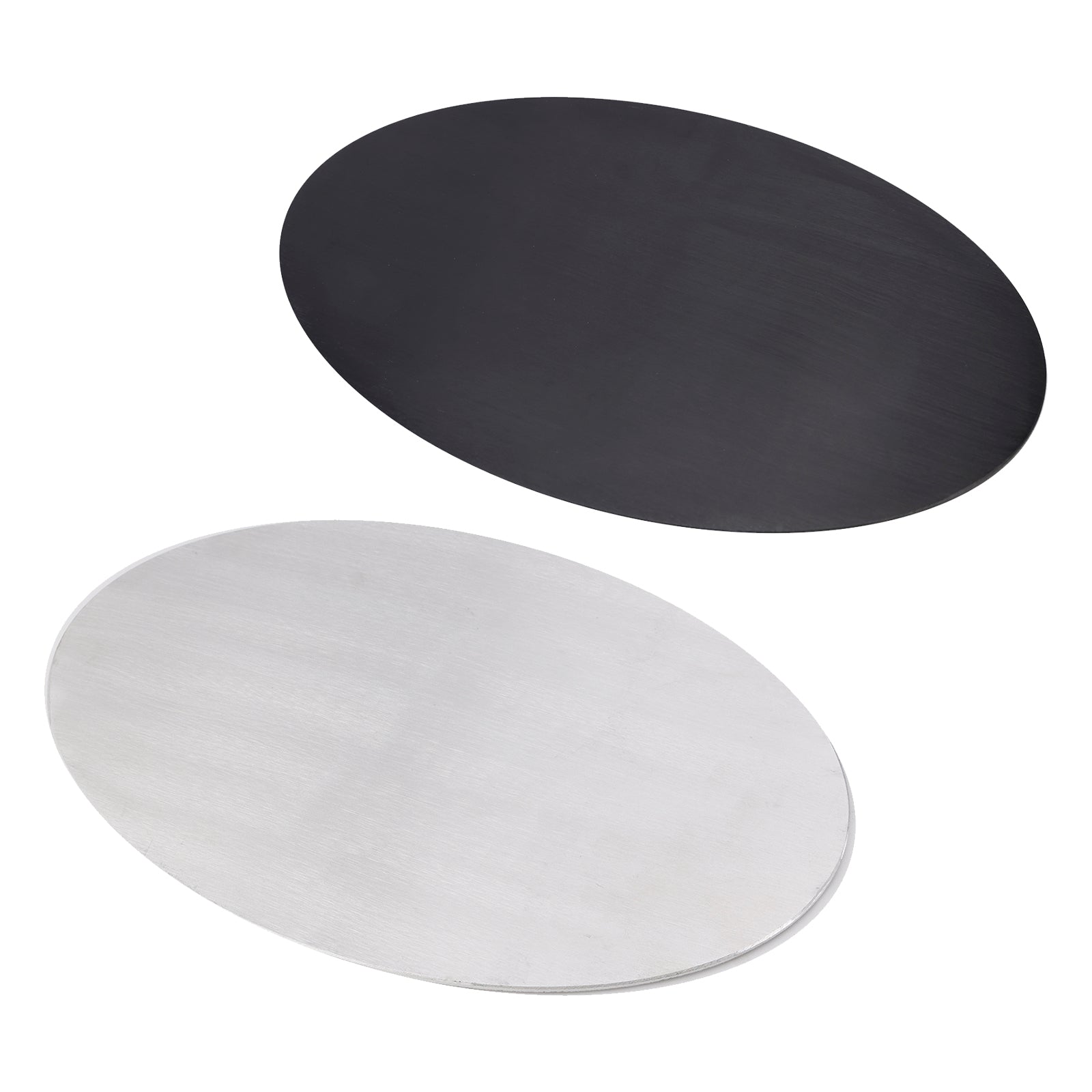 Ovale blanco aluminium kentekenplaat DIY Universeel geschikt voor motorfiets