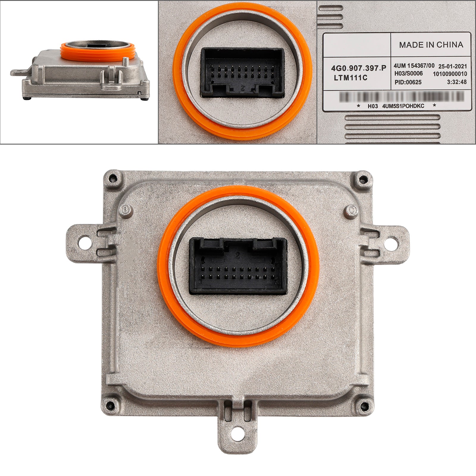 LED Headlight Driver Ballast Module Control Unit 4G0.907.397.P For Audi