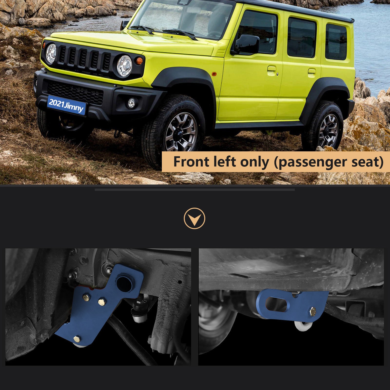 2019-2023 Suzuki Jimny JB64W JB74 ľavý predný závesový príves