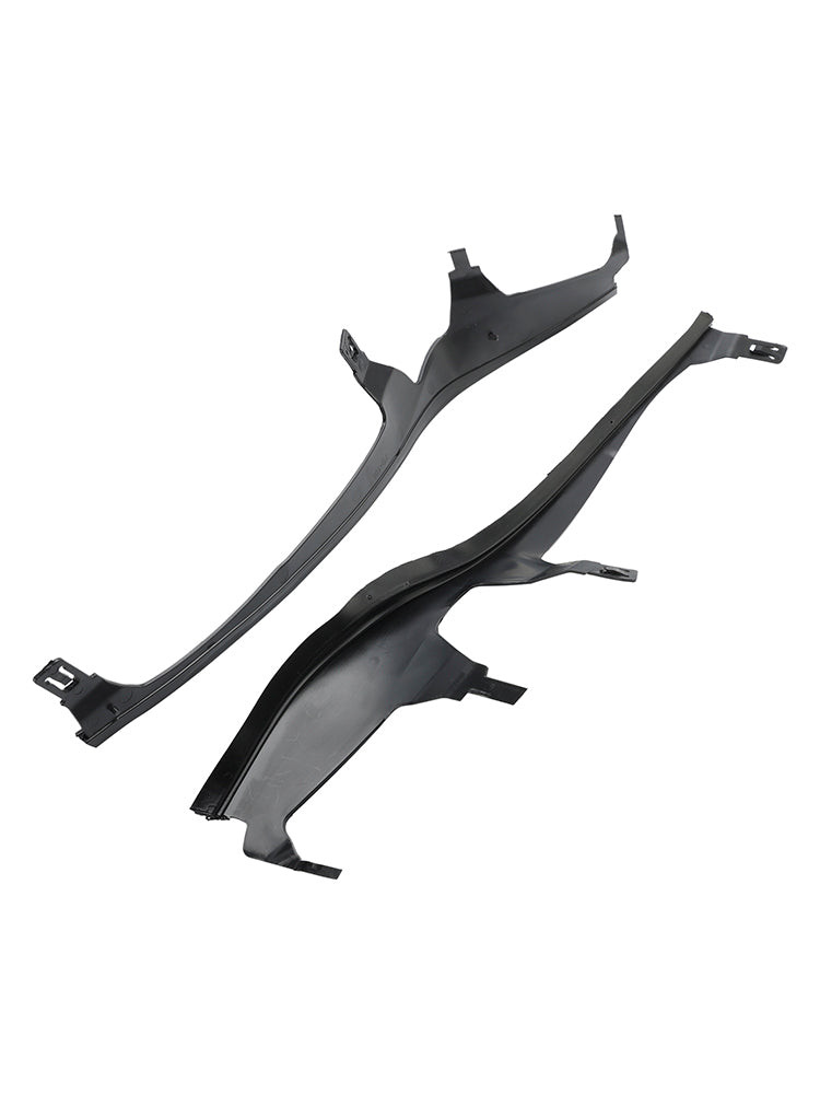 L+R -par övre strålkastare omslagsset für bmw 3 e46 coupe cabrio lci