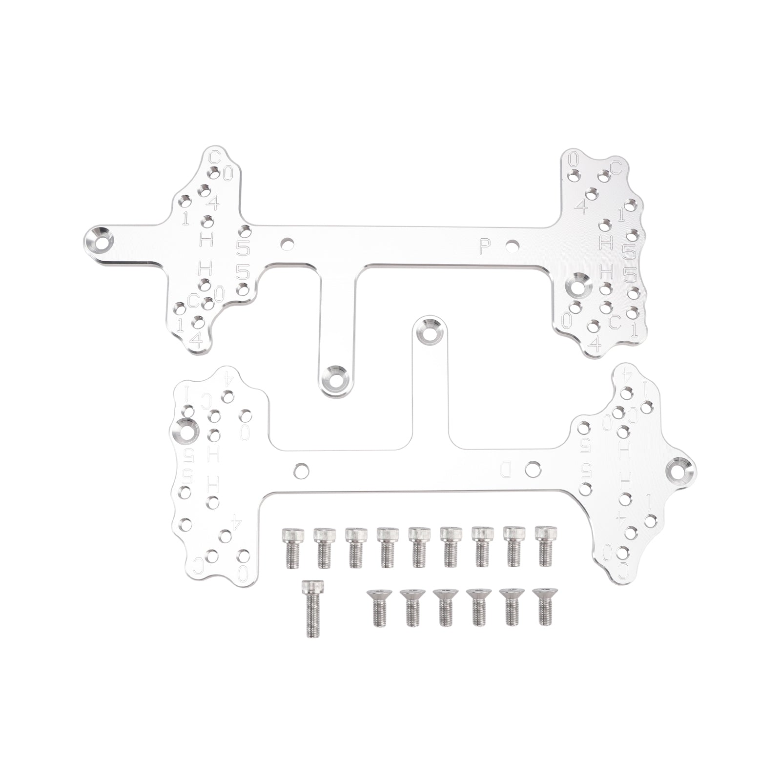 Placa de soporte de montaje de bobina de encendido de aluminio 551115-01 compatible con Chevy S10 LS
