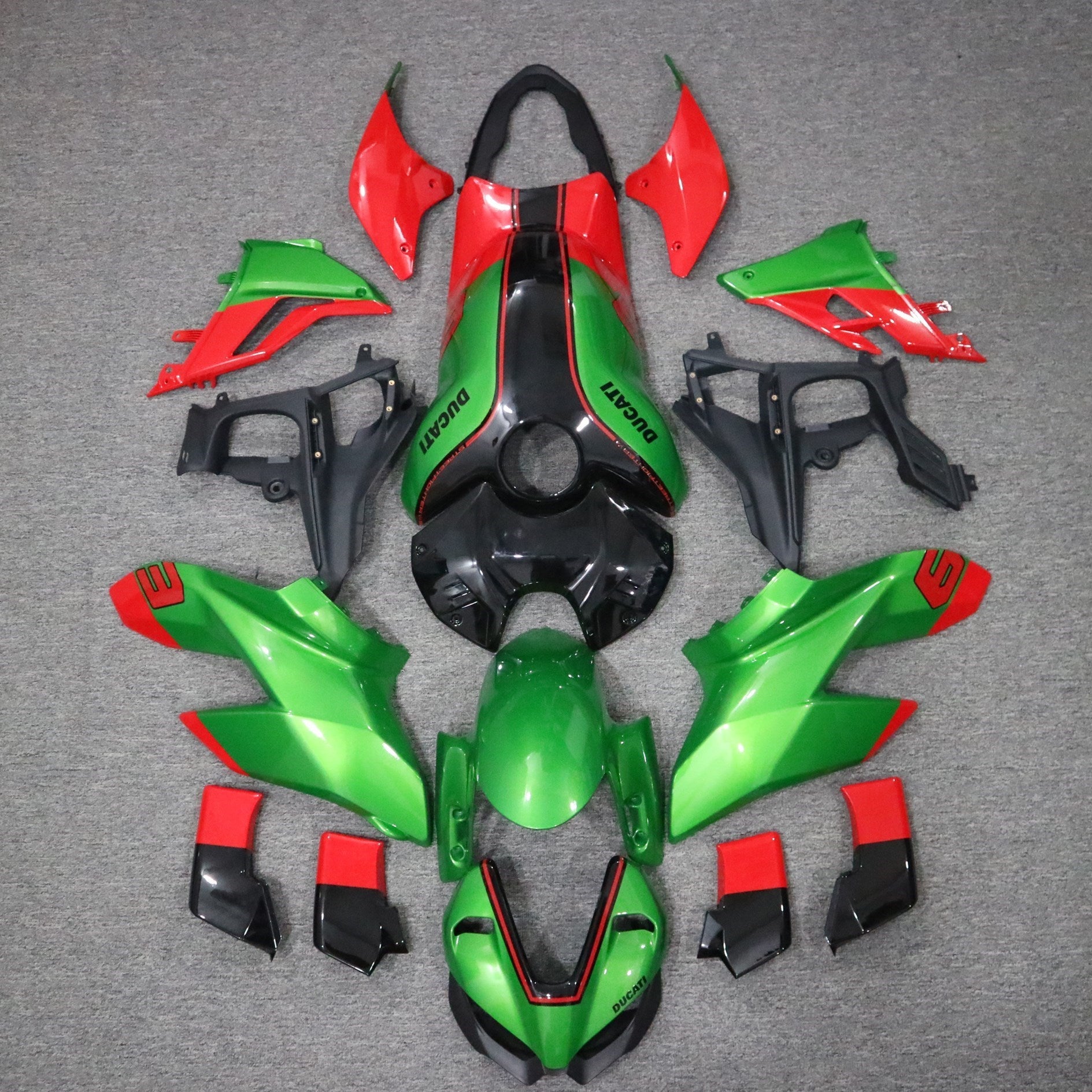 Injection Fairing Kit Bodywork For Ducati Street Fighter V4 2020-2023