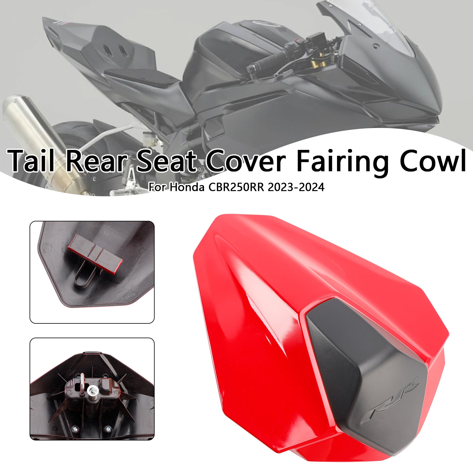 2023-2024 Honda CBR250RR Rear Tail Pillion Seat Fairing Cover
