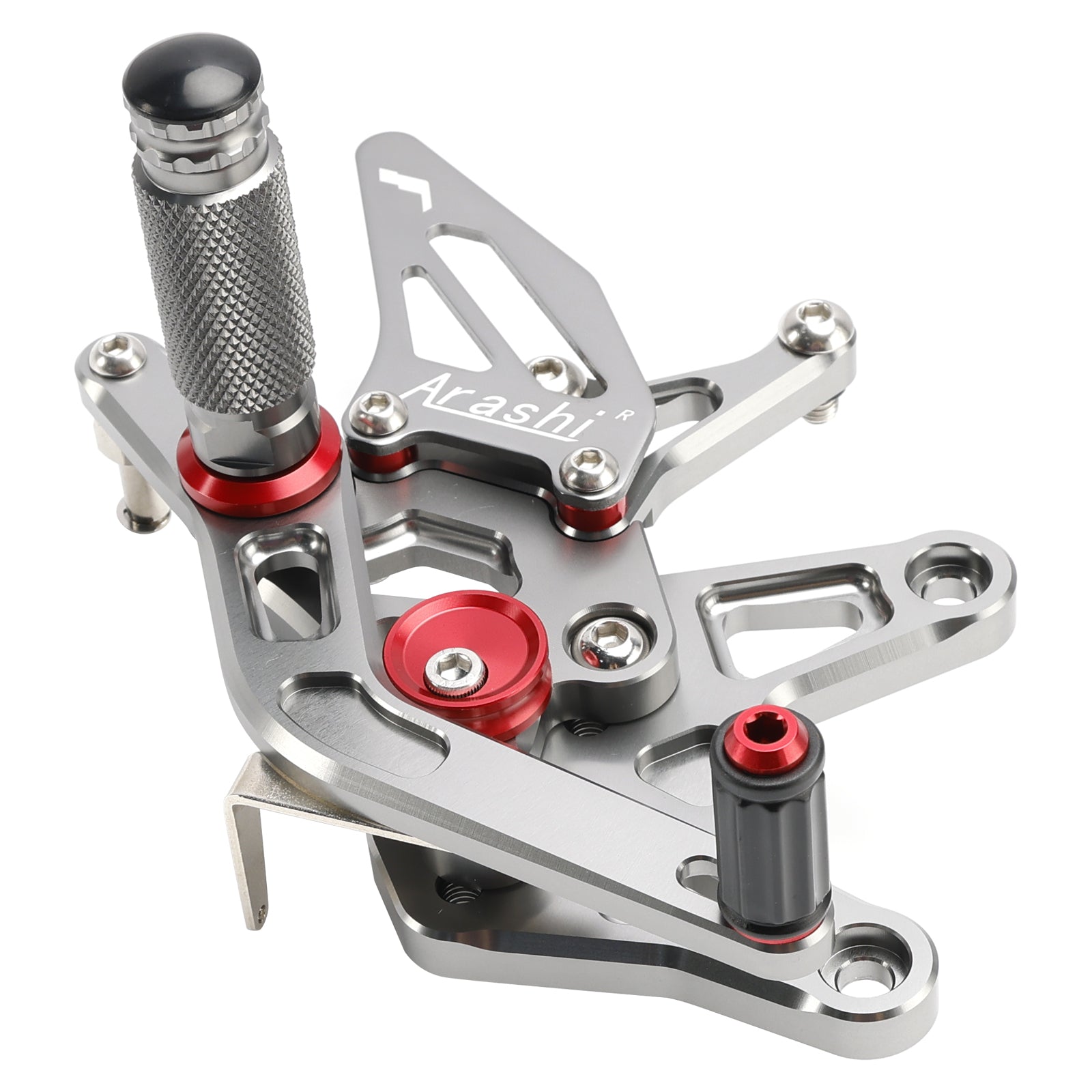 Repose-pieds arrière en aluminium CNC Kawasaki Ninja ZX6R ZX636 2021-2024