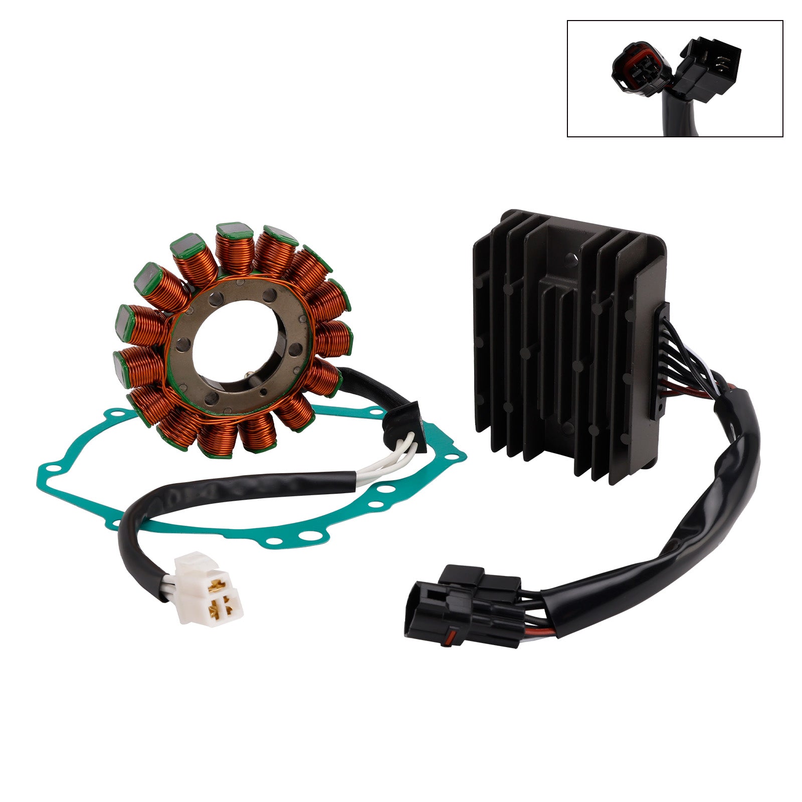 2013-2014 Suzuki GSX-R1000Z GSXR1000Z Stator & Regulator Rectifier Gasket 31401-47H00 11483-47H00