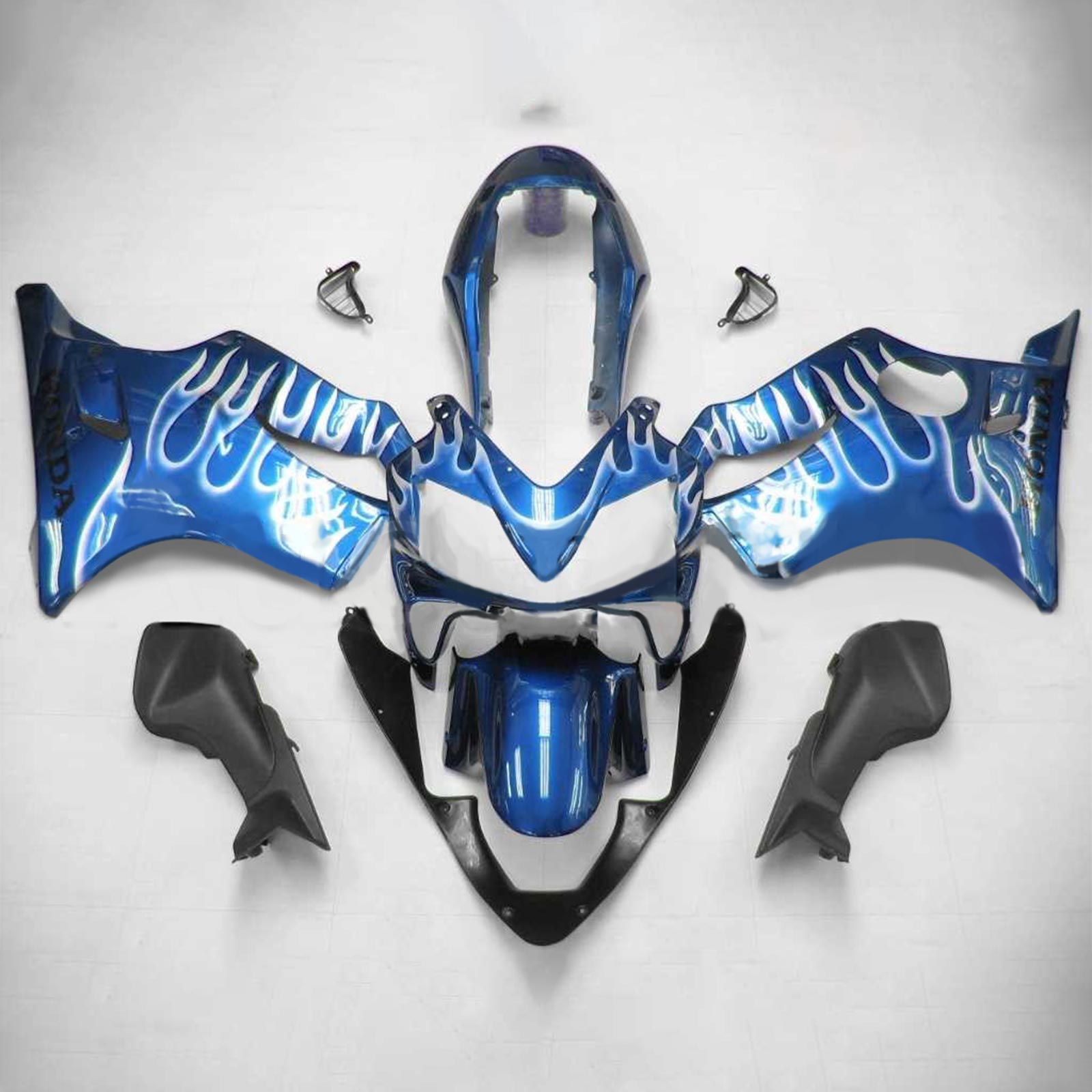 2004-2007 Honda CBR600 F4I Amotopart Injection Fairing Kit Bodywork Plastic ABS #116