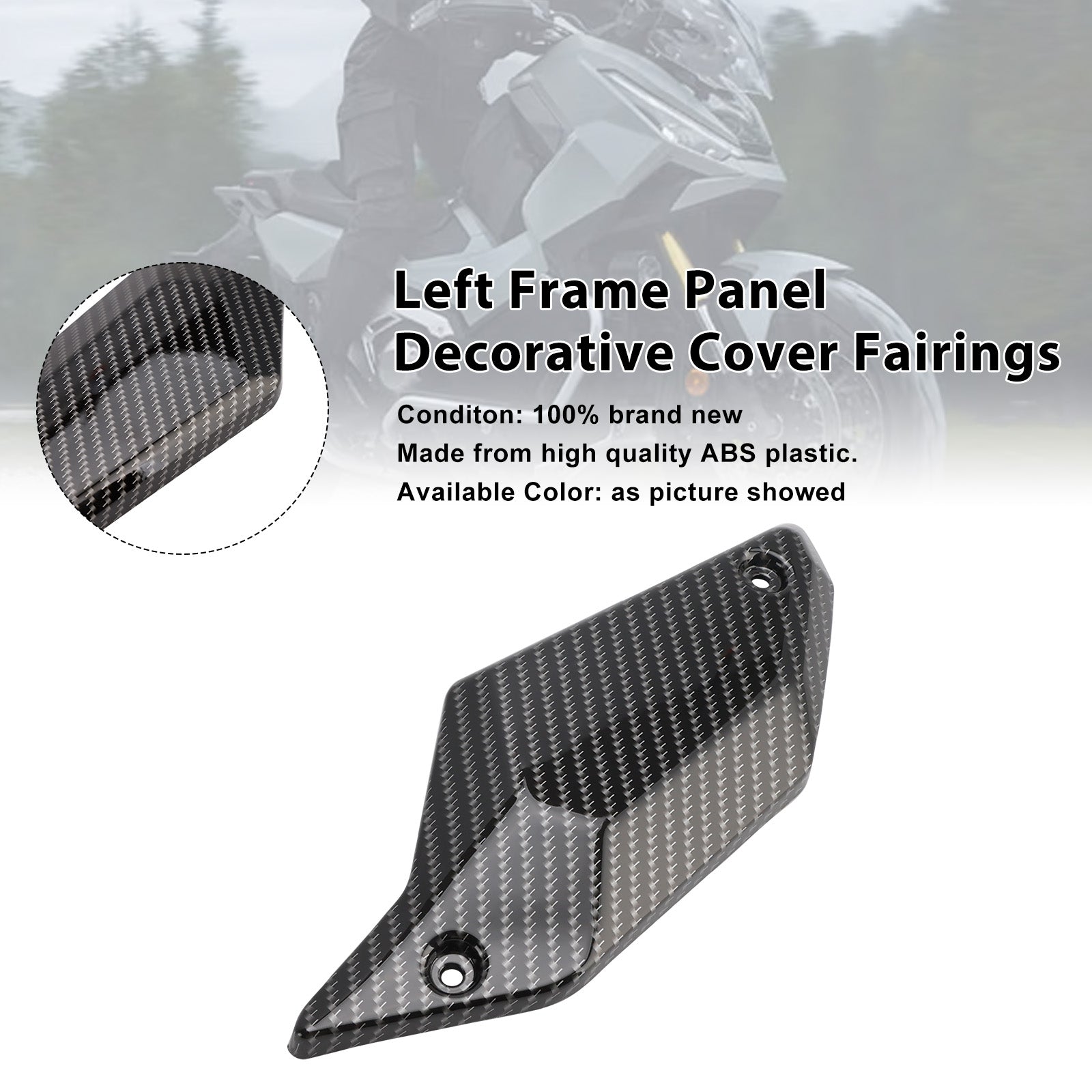 Left Frame Panel Decorative Cover Fairings For Honda X-ADV 750 2021-2025