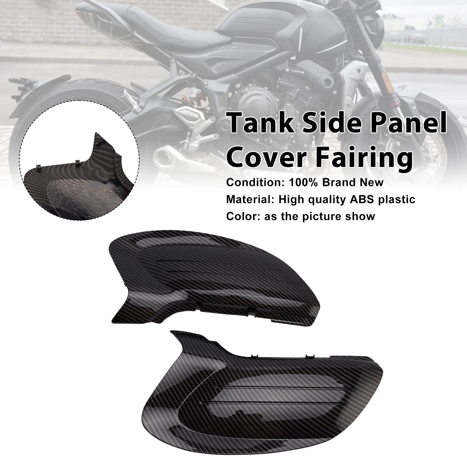 Tank Side Cover Panel Fairing For Trident 660 2022-2025
