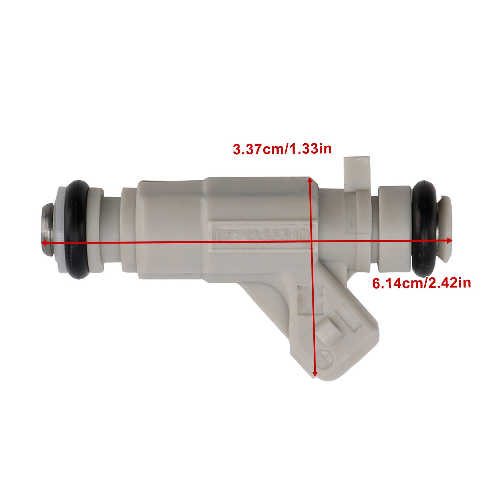 1Pcs Fuel Injector For Audi S6 S8 4.2L V8 2001-2003 0280155988 077133551Q