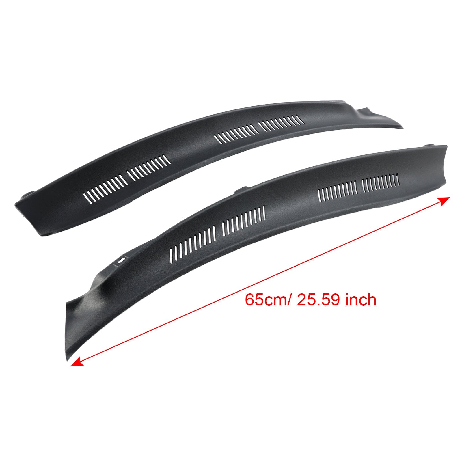 1996-2002 Mercedes-Benz W210 E-Klass E320 Vindrutetorkare Fönsterkåpa Panel Grill Höger & VH