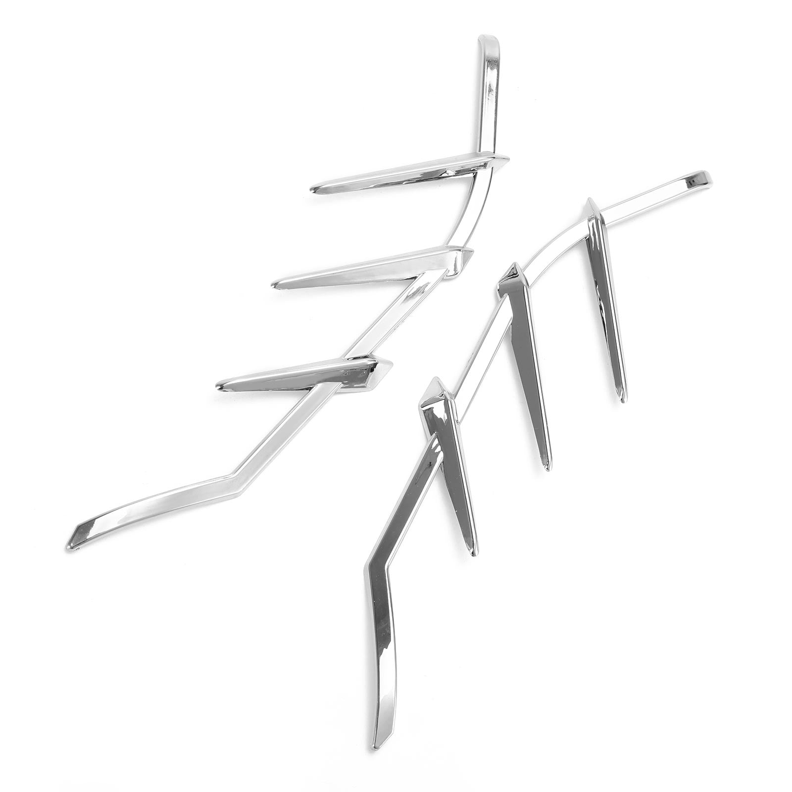 Chrome Mid-Frame Luchtgeleiders Versieringen Voor Road Street Electra Glide 2009-2023