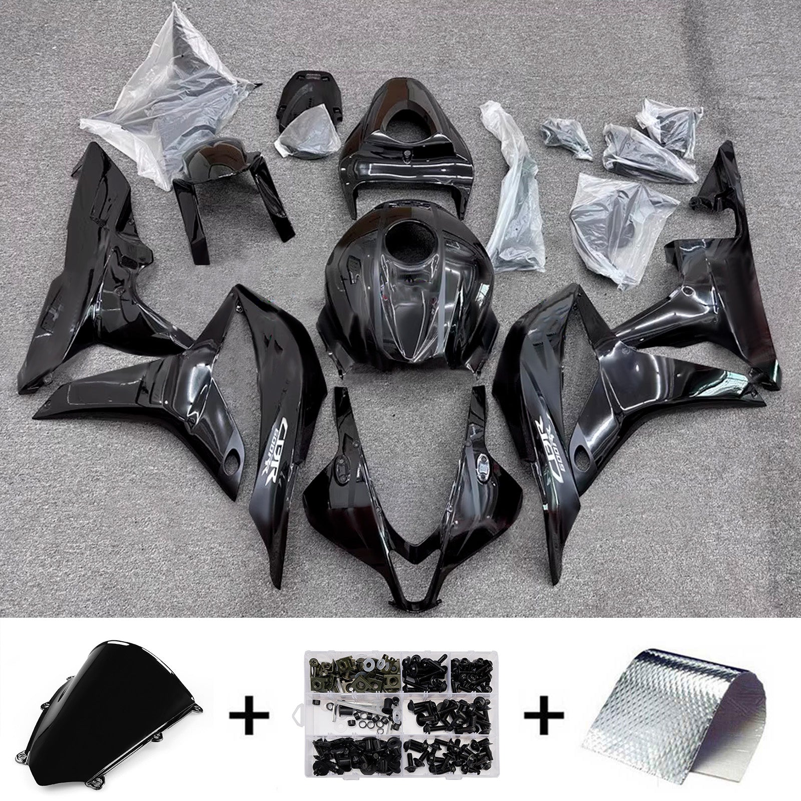 Injection Fairing Kit Bodywork Plastic ABS For Honda CBR600RR 2007-2008 F5
