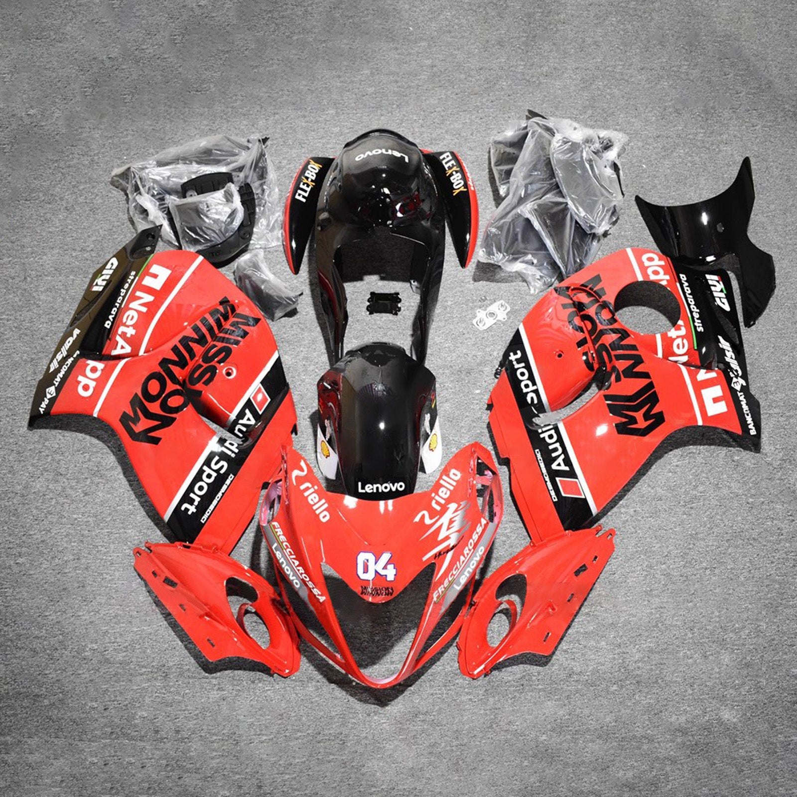 Injection Fairing Kit Bodywork Plastic ABS For Suzuki Hayabusa GSX1300R 2008-2020