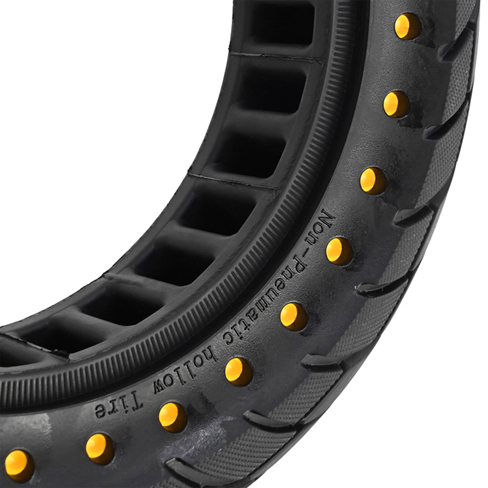 10x2.5 Rubber Solid Tire 60/70-6.5 for KUGOO M4 Honeycomb Tyre Replace