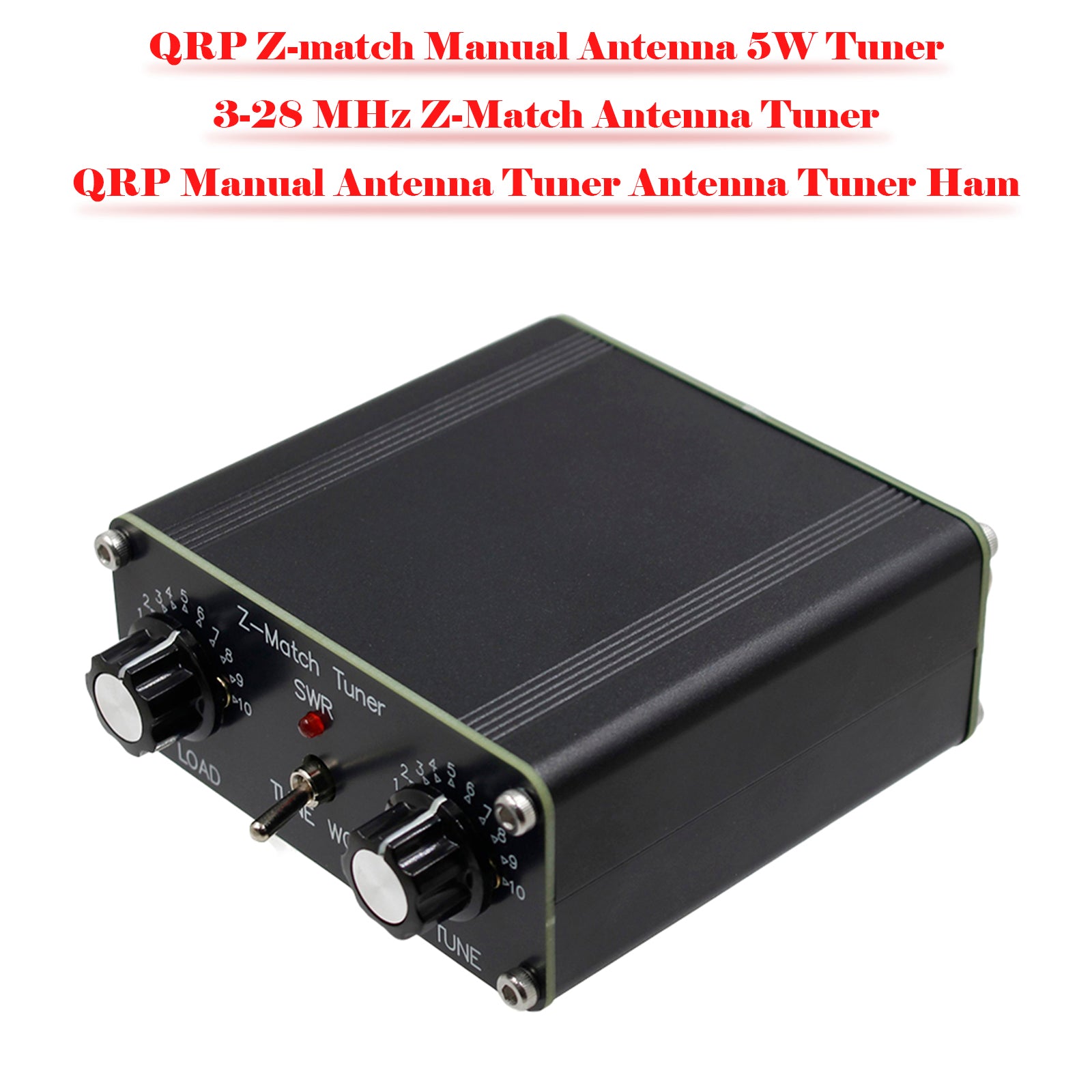 QRP Z-match handmatige antenne 5W tuner 3-28MHz Z-Match QRP handmatige antennetuner Ham
