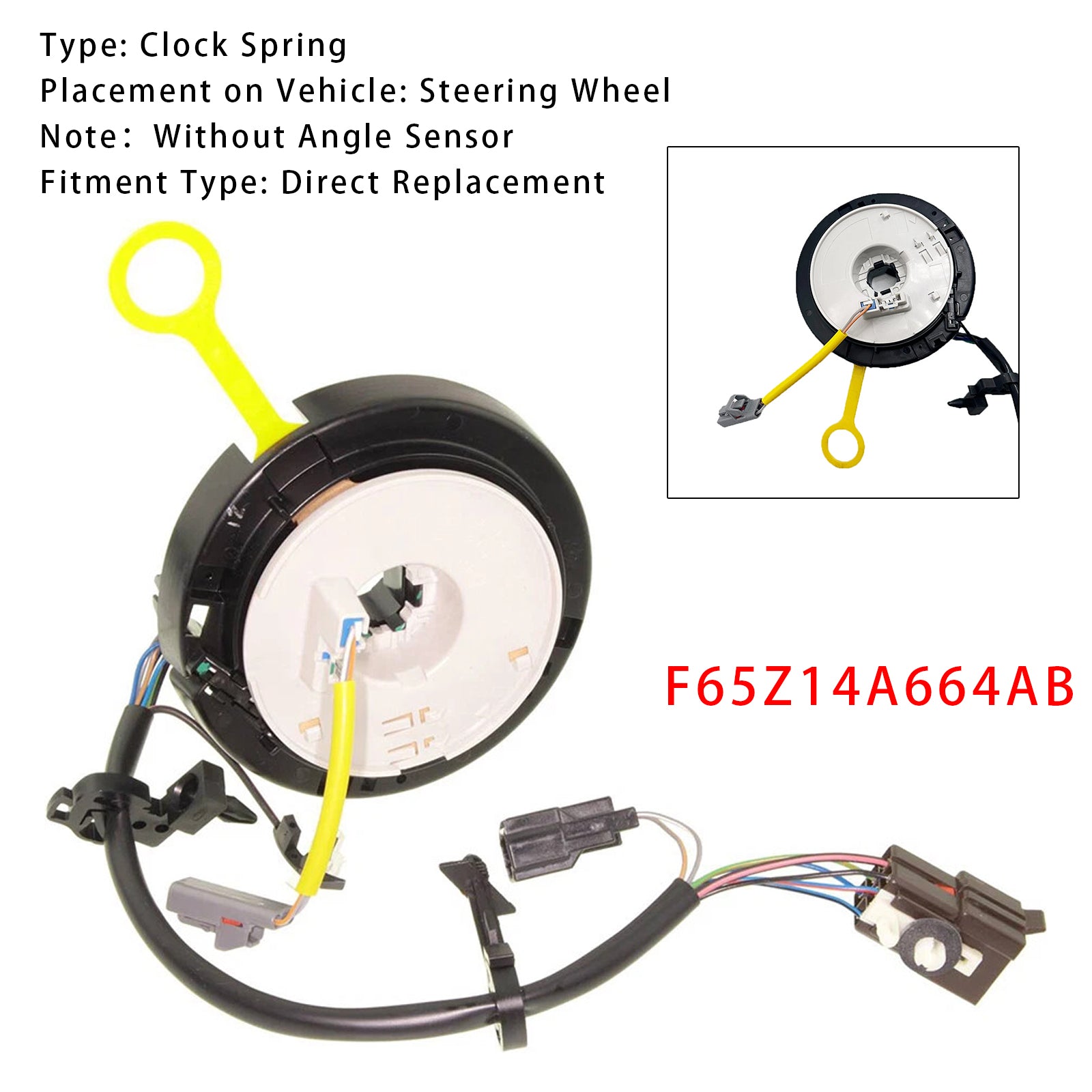 Clock Spring F65Z14A664AB For Ford F-150 F-250 1997-1998 Lincoln Navigator