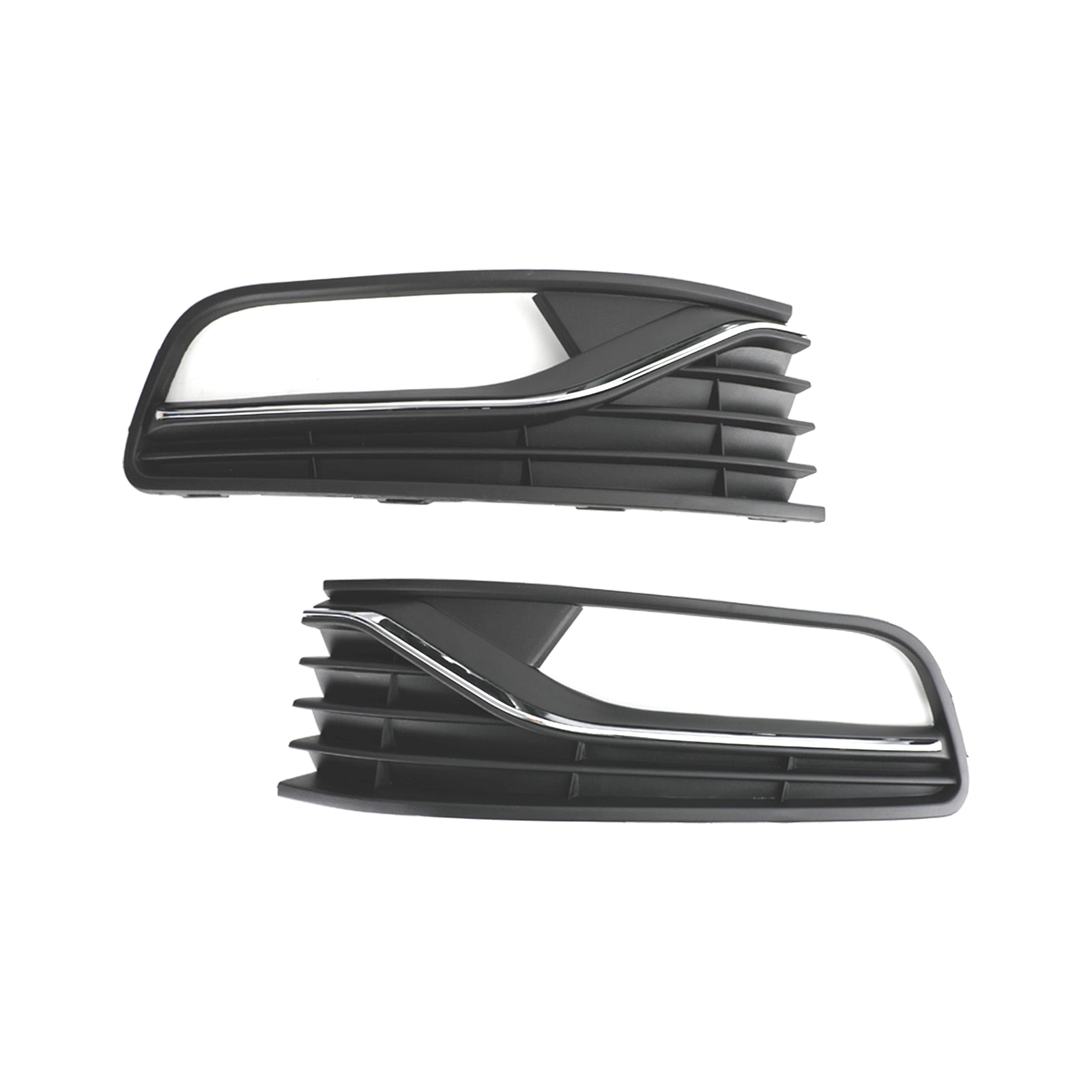 Par Front Bumper Fog Light Cover Grill Grille Fit VW Polo 6R 2014 2015 2016 2017 Bil Accessorie