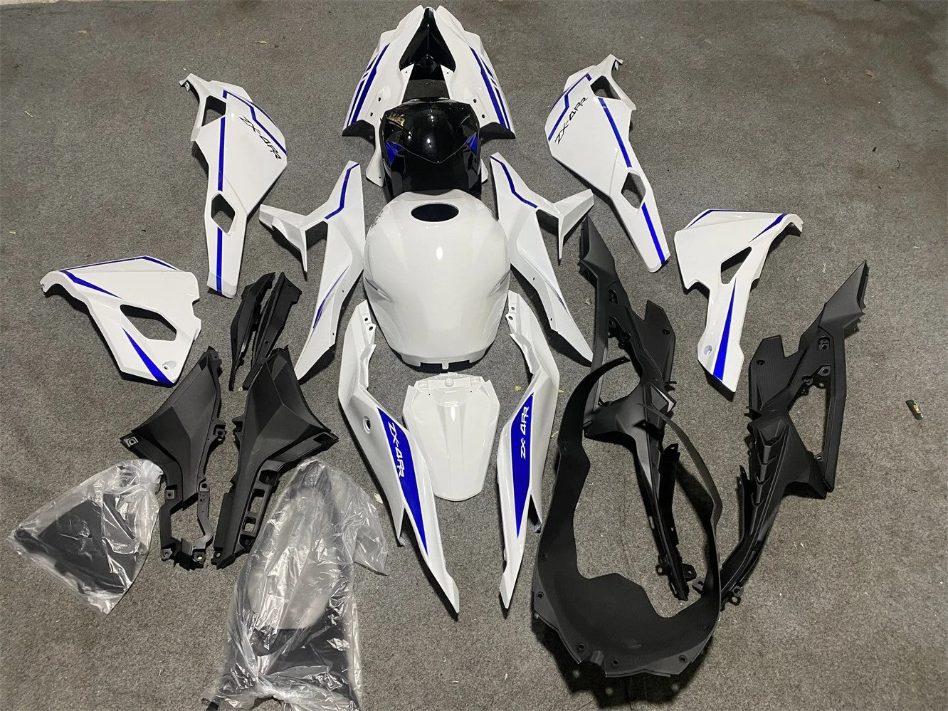 2019-2025 Kawasaki Ninja ZX-25R Amotopart Injection Fairing Kit Bodywork ABS #104