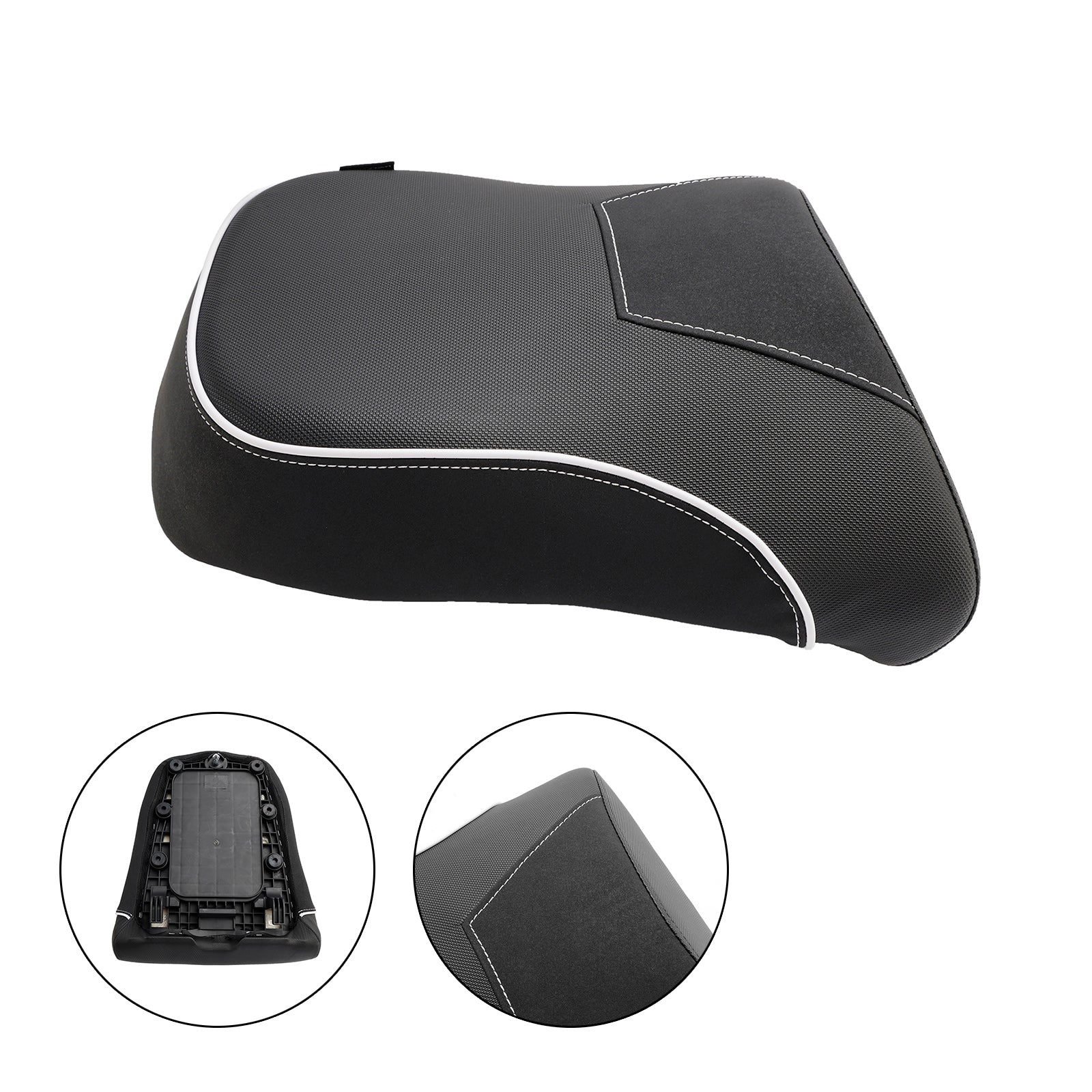 2021 2022 2023 Pan America 1250 Coussin de passager arrière plat noir