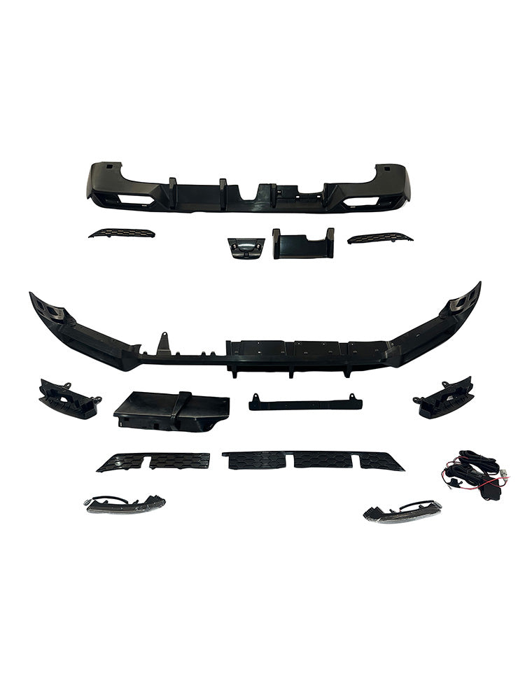 Front Rear Bumper Diffuser Lip Fit Mercedes Benz G-Class W465 2025+ PP