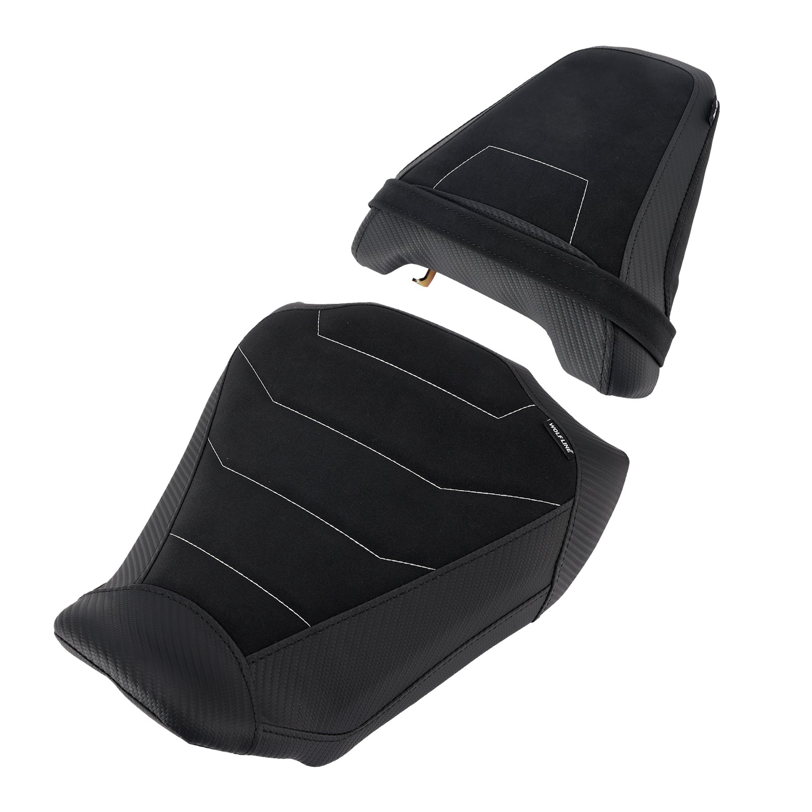 Driver&Passenger Seat Kit Rear Cushion Black1 For Honda Cb650R Cbr650R 24-25