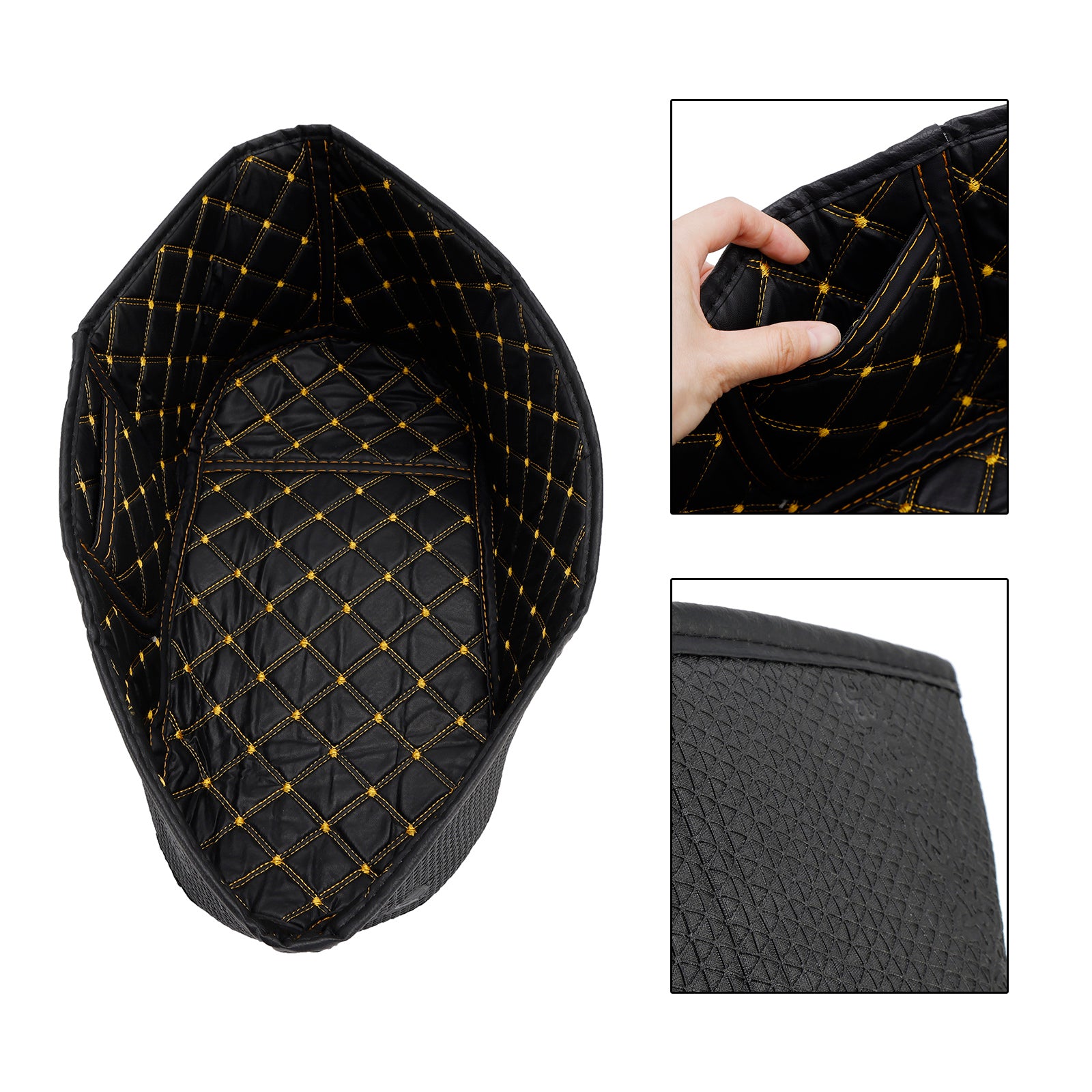 Vespa GTS 300 GTS300 Sete bøtte foringstoppstamme indre beskytter brun