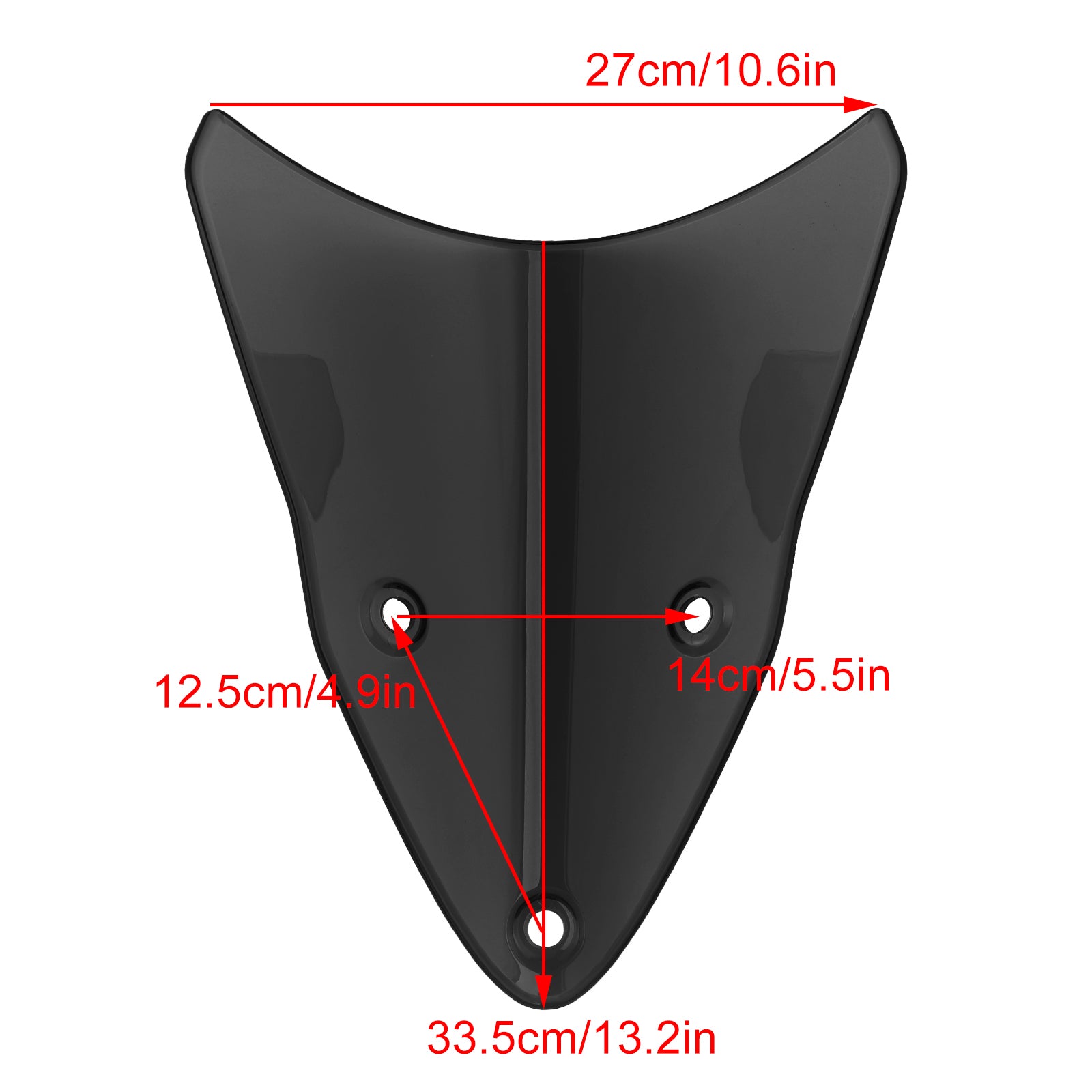 Frontrute frontrute passer for Ducati Supersport 939 2017-2020 950 2021-2024