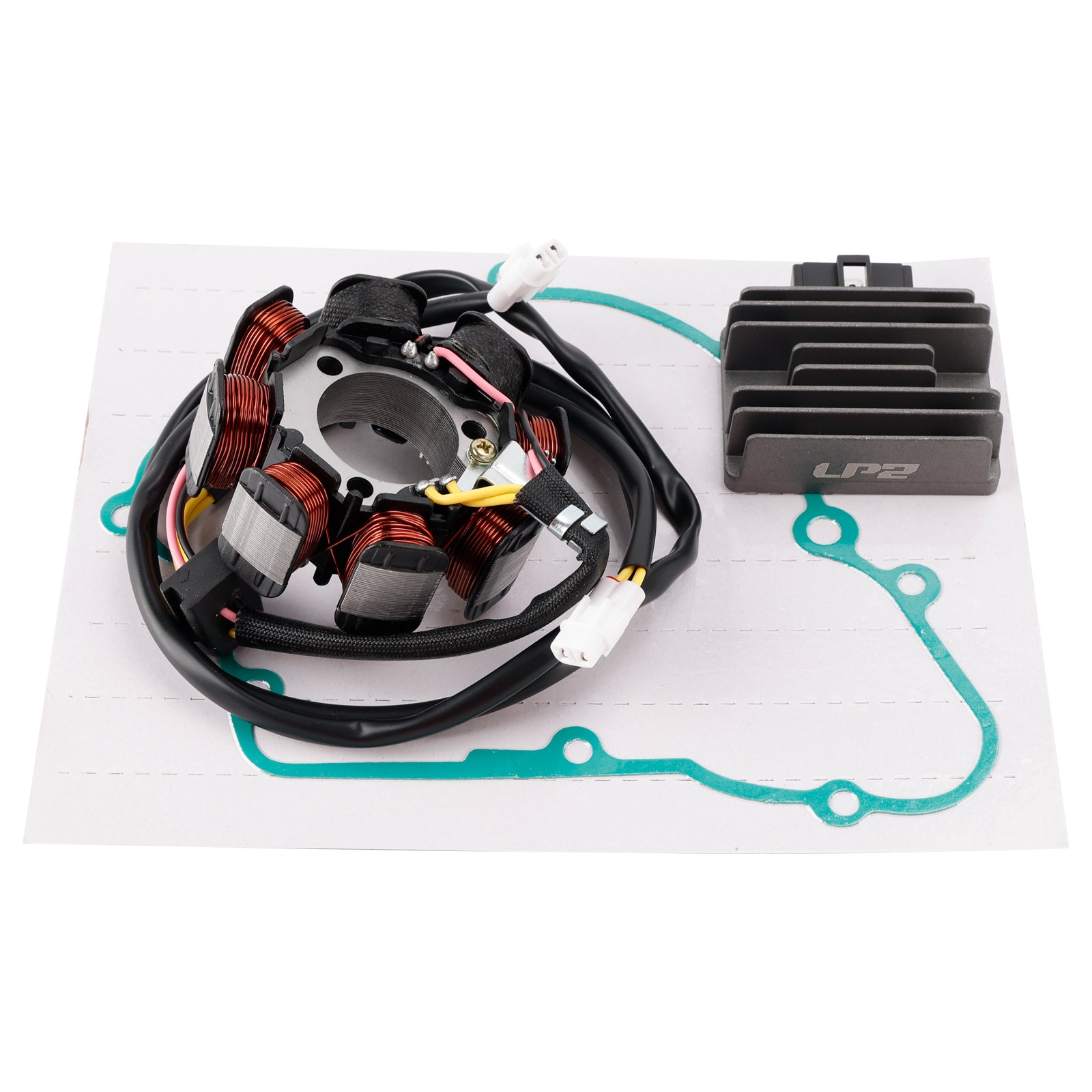 Kit de joints de régulateur de Stator, Kawasaki Bayou 220 KLF220A KLF 220A, 1988 – 1995